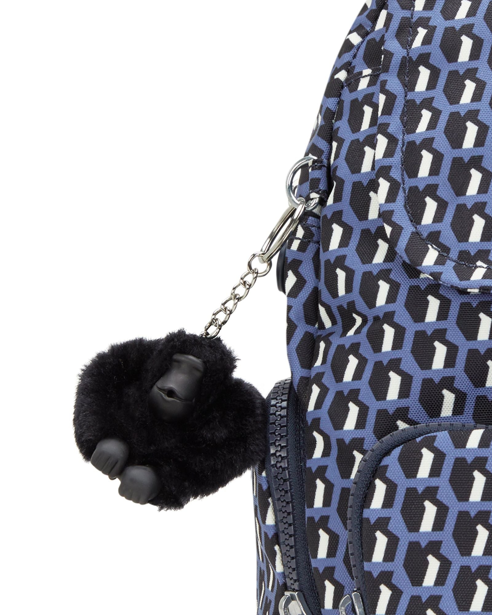 حقيبة ظهر كيبلينج سيتي زيب إس 3 دي كيه زرقاء صغيرة I6345-4JS