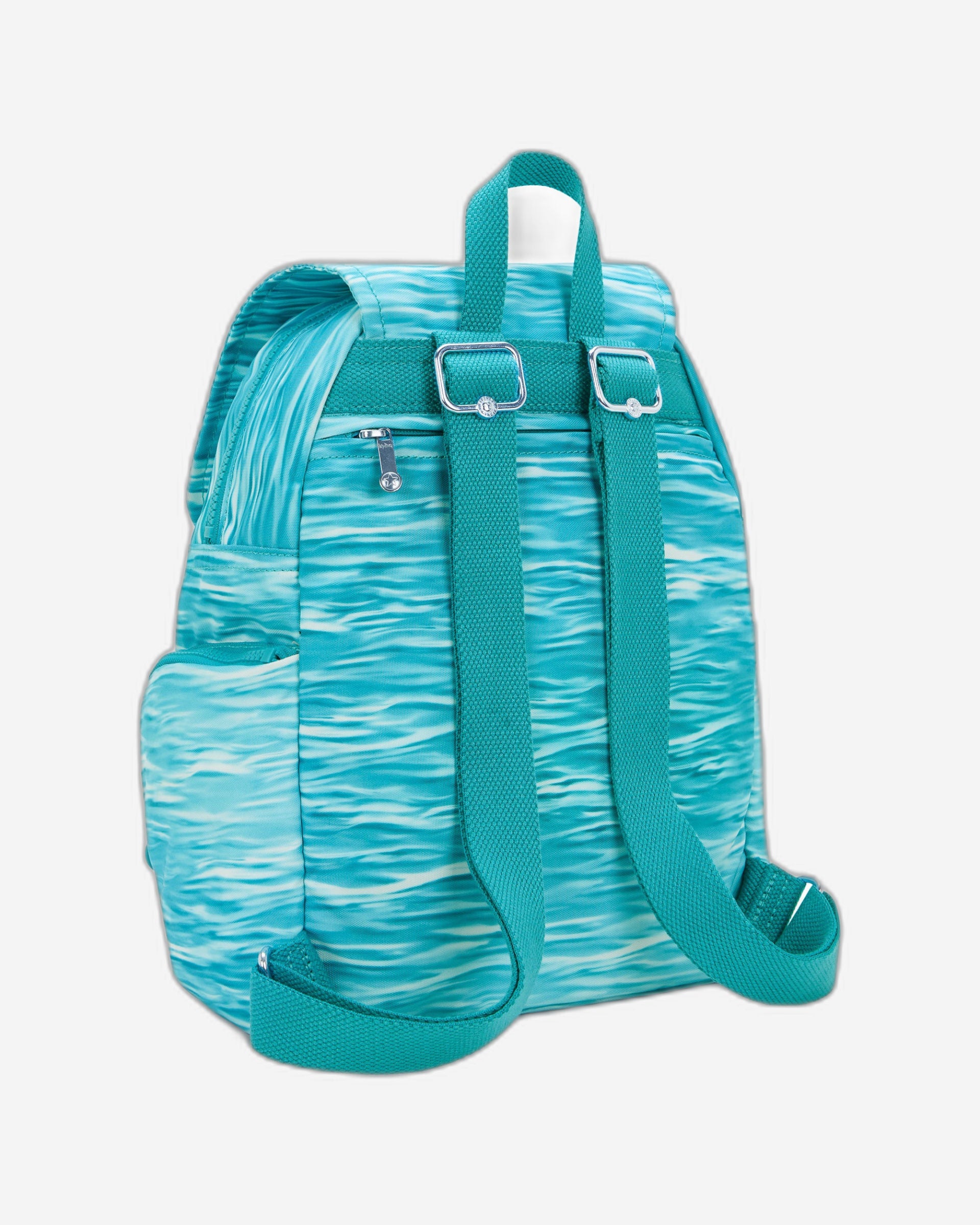 حقيبة ظهر صغيرة من كيبلينج سيتي زيب إس أكوا بول C2I6345-5MF