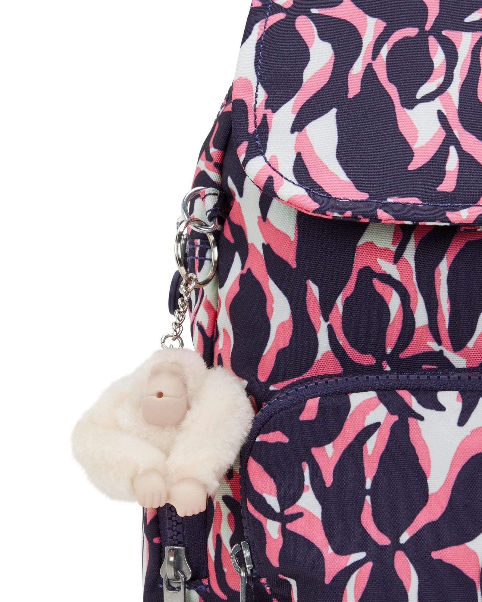 حقيبة ظهر Kipling City Zip S Palm Mood صغيرة I6345-6PQ