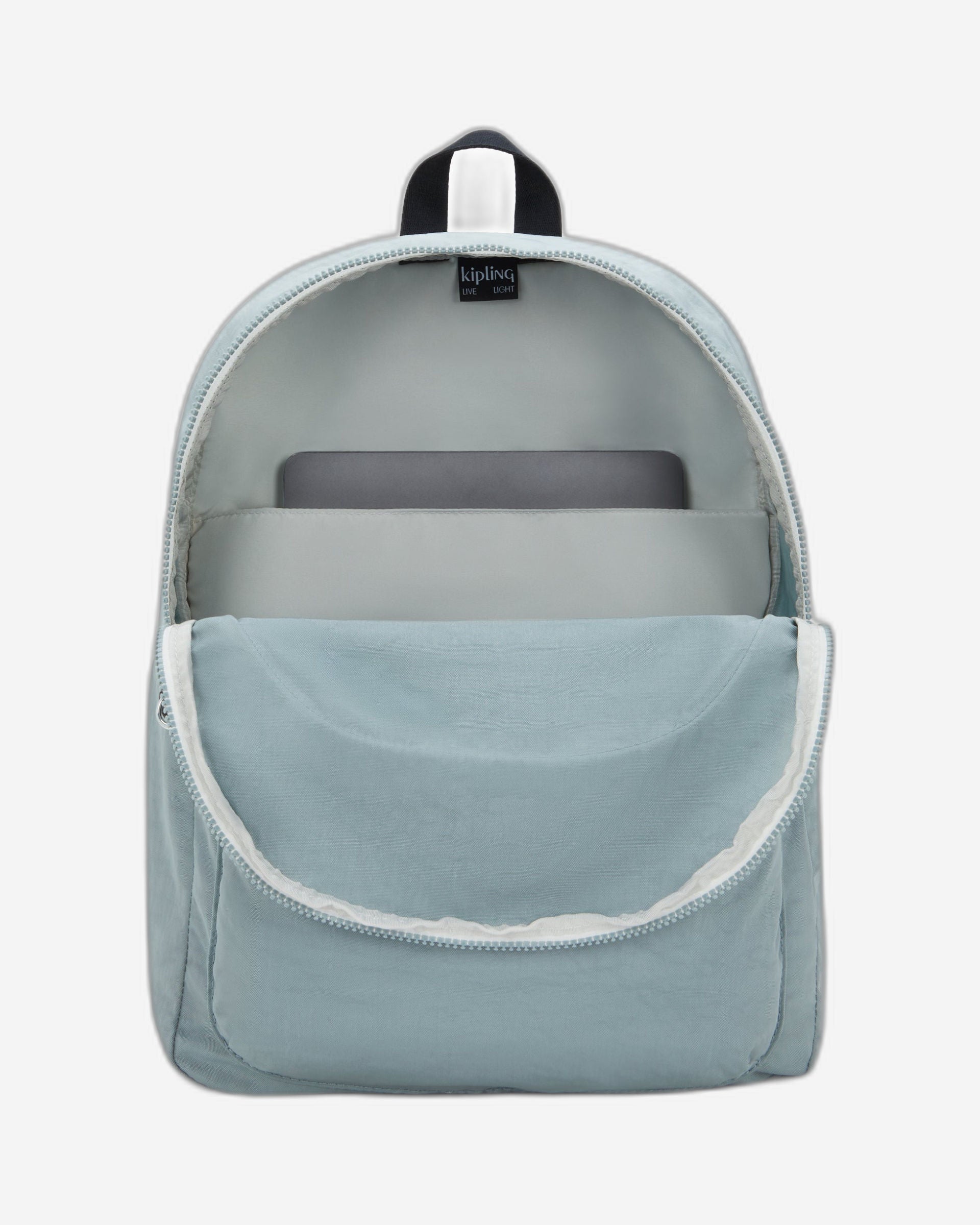 حقيبة ظهر كيبلينج كورتيس L رمادية مريحة C كبيرة I6521-7HX