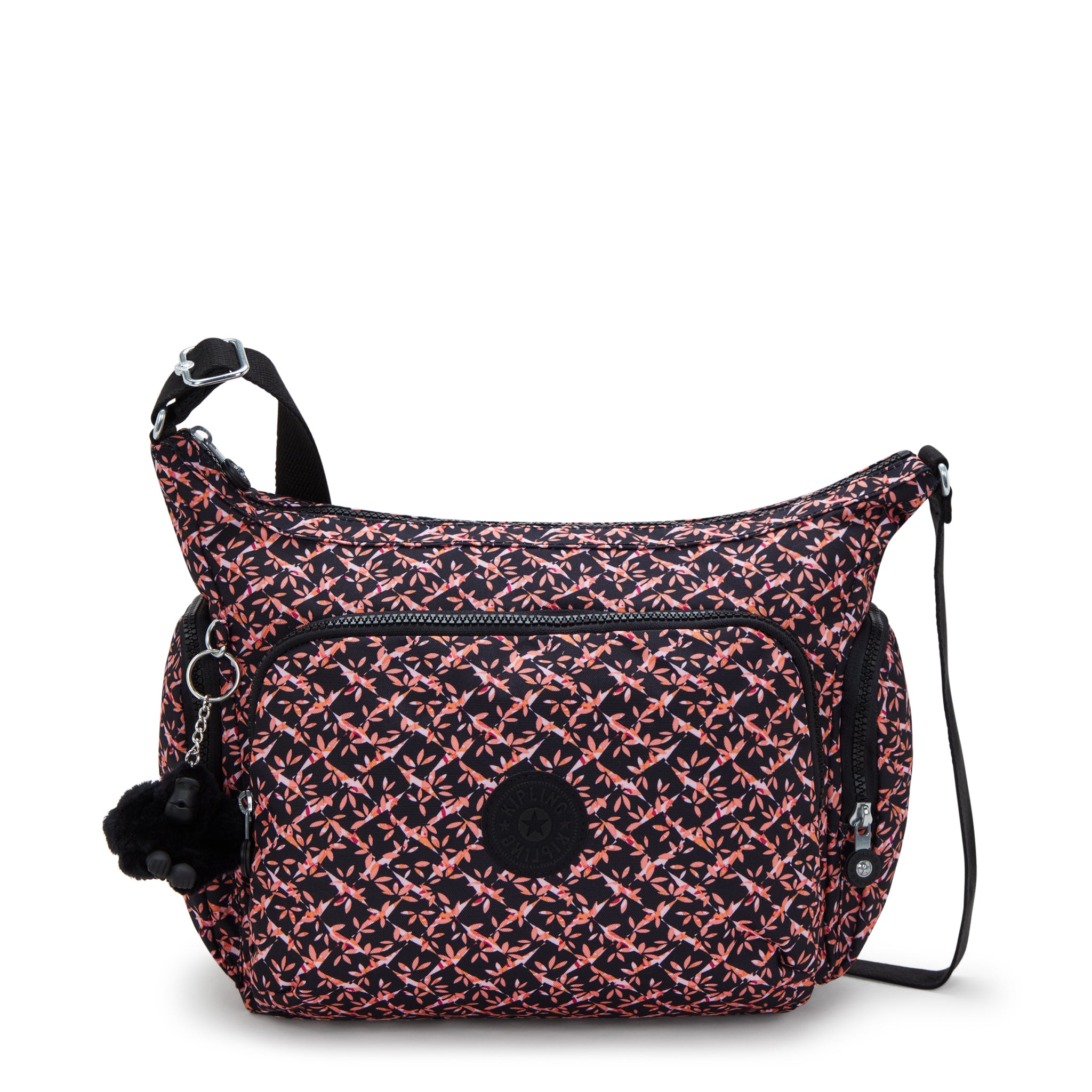 Kipling Gabb Dancing Bouquet Large Crossbody Bag I6525-46X