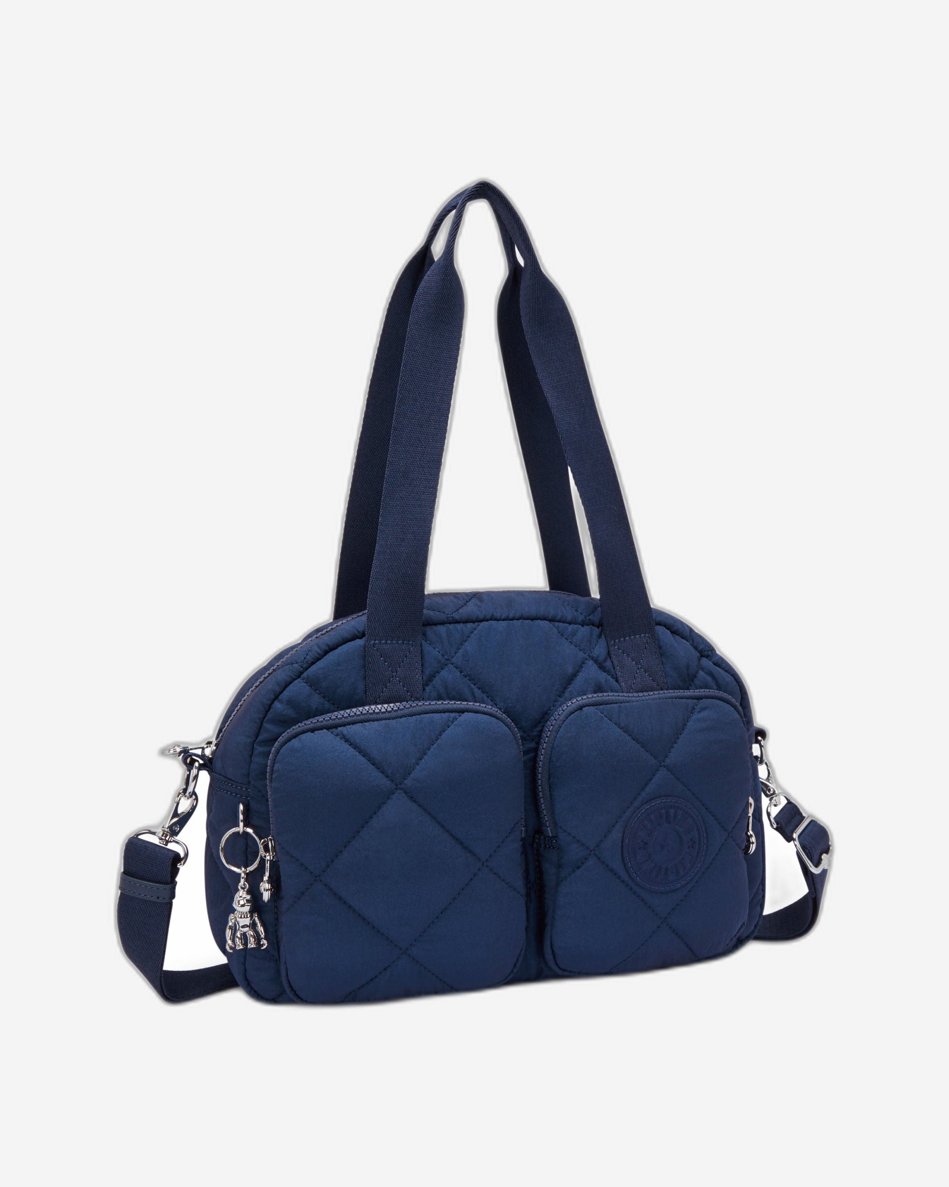 حقيبة كتف متوسطة الحجم من Kipling Cool Defea باللون الأزرق الفاتح I6560-93U