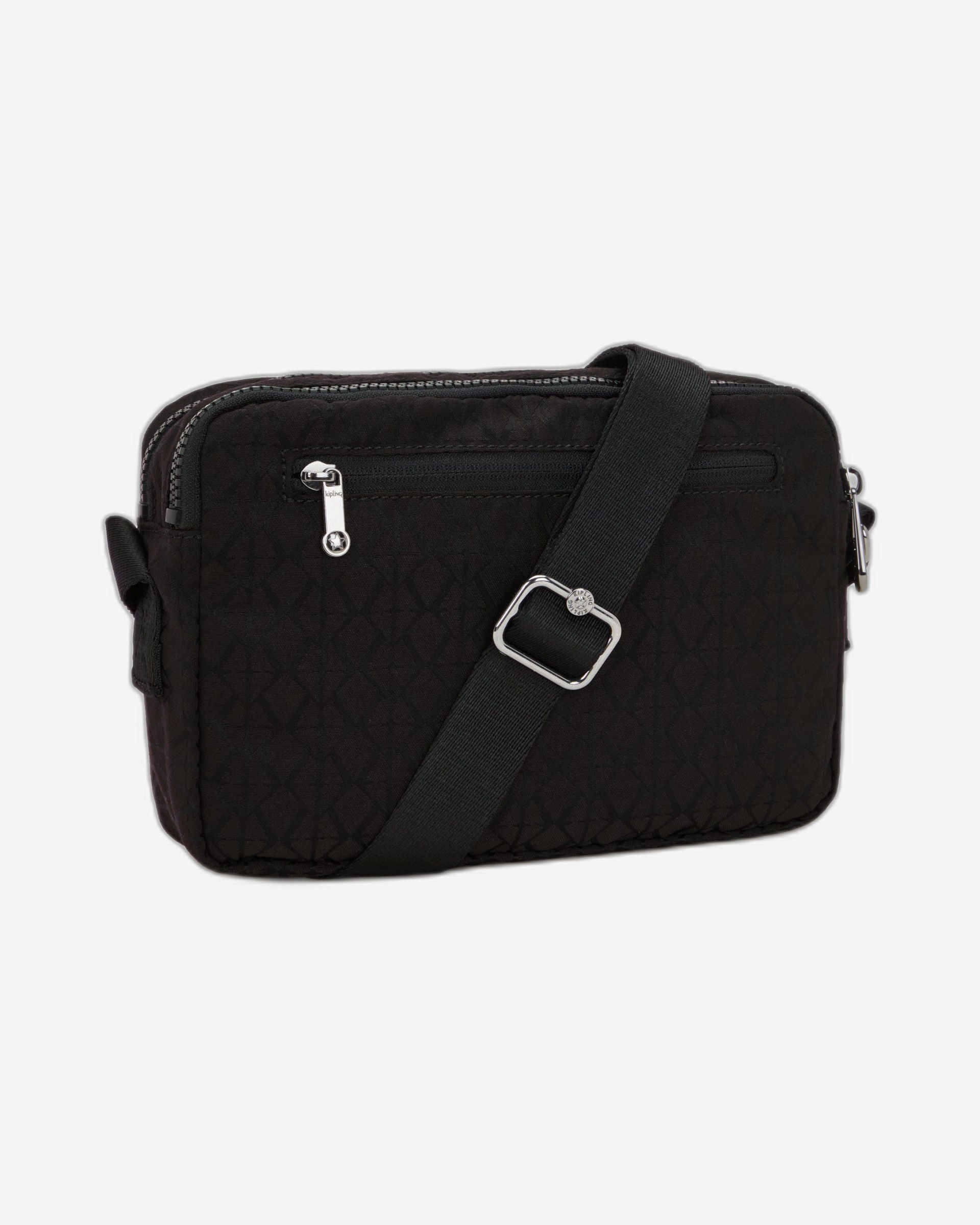 حقيبة كتف متوسطة الحجم من كيبلينج أبانو إم سوداء اللون I6575-Y12