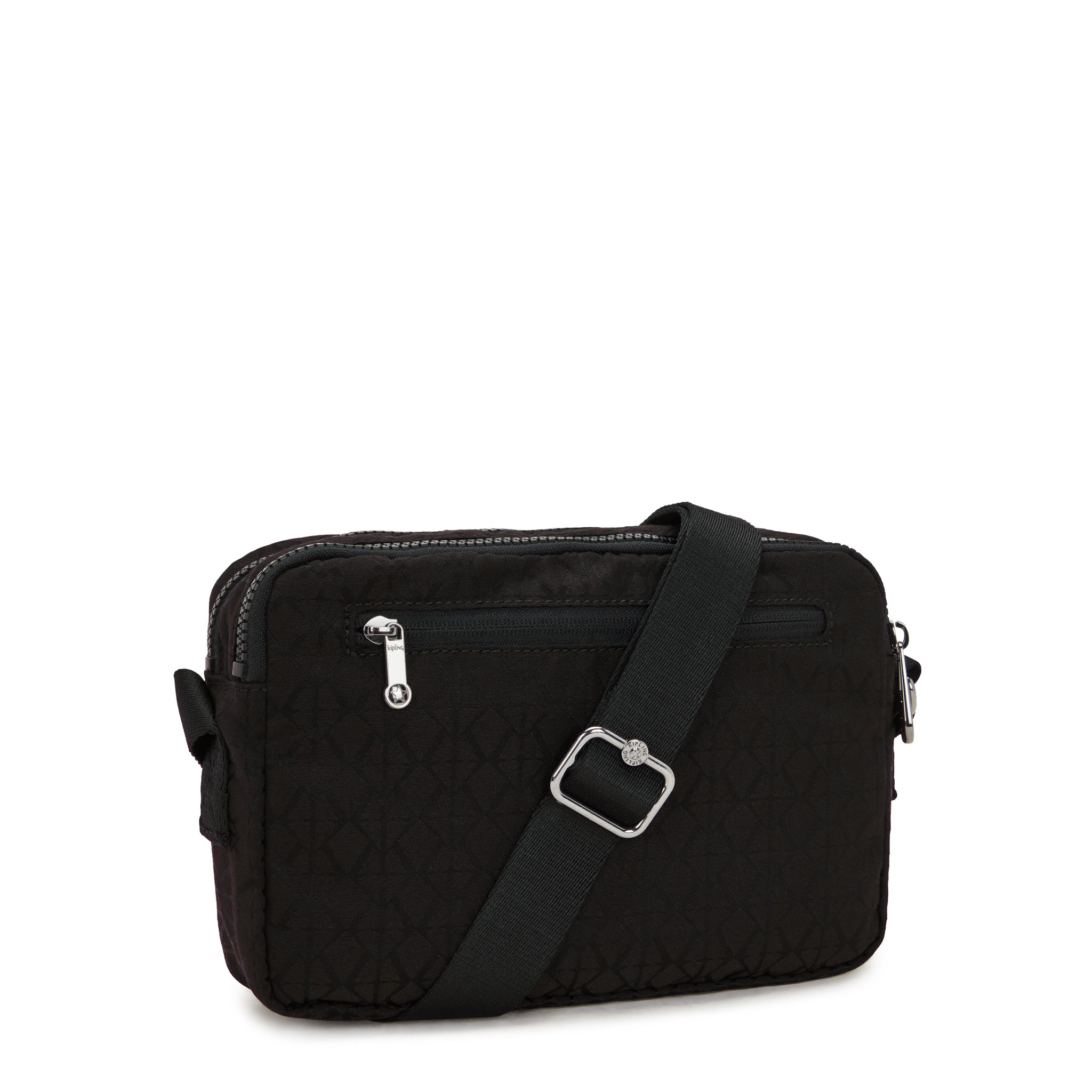 حقيبة كتف متوسطة الحجم من كيبلينج أبانو إم سوداء اللون I6575-Y12