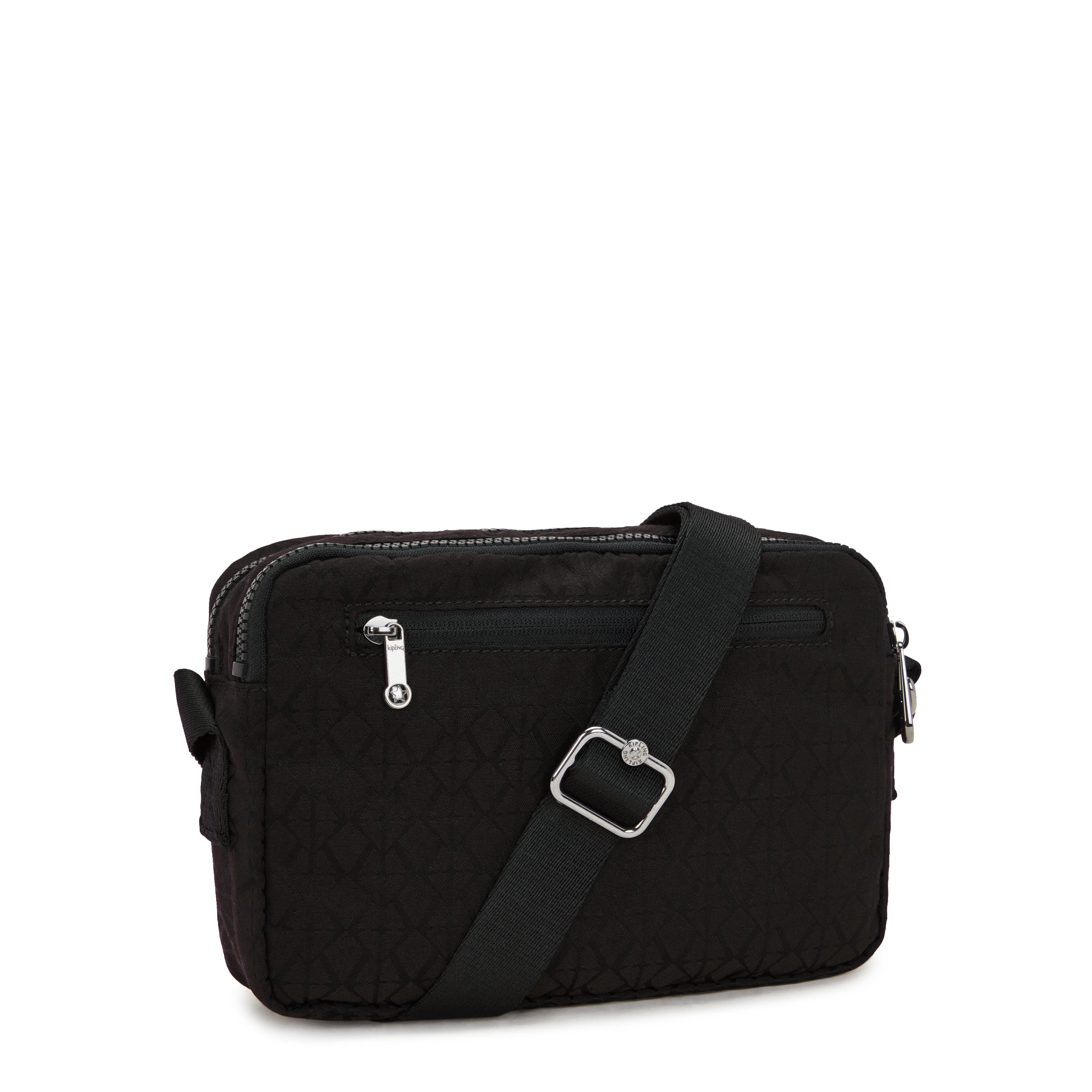 حقيبة كتف متوسطة الحجم من كيبلينج أبانو إم سوداء اللون I6575-Y12