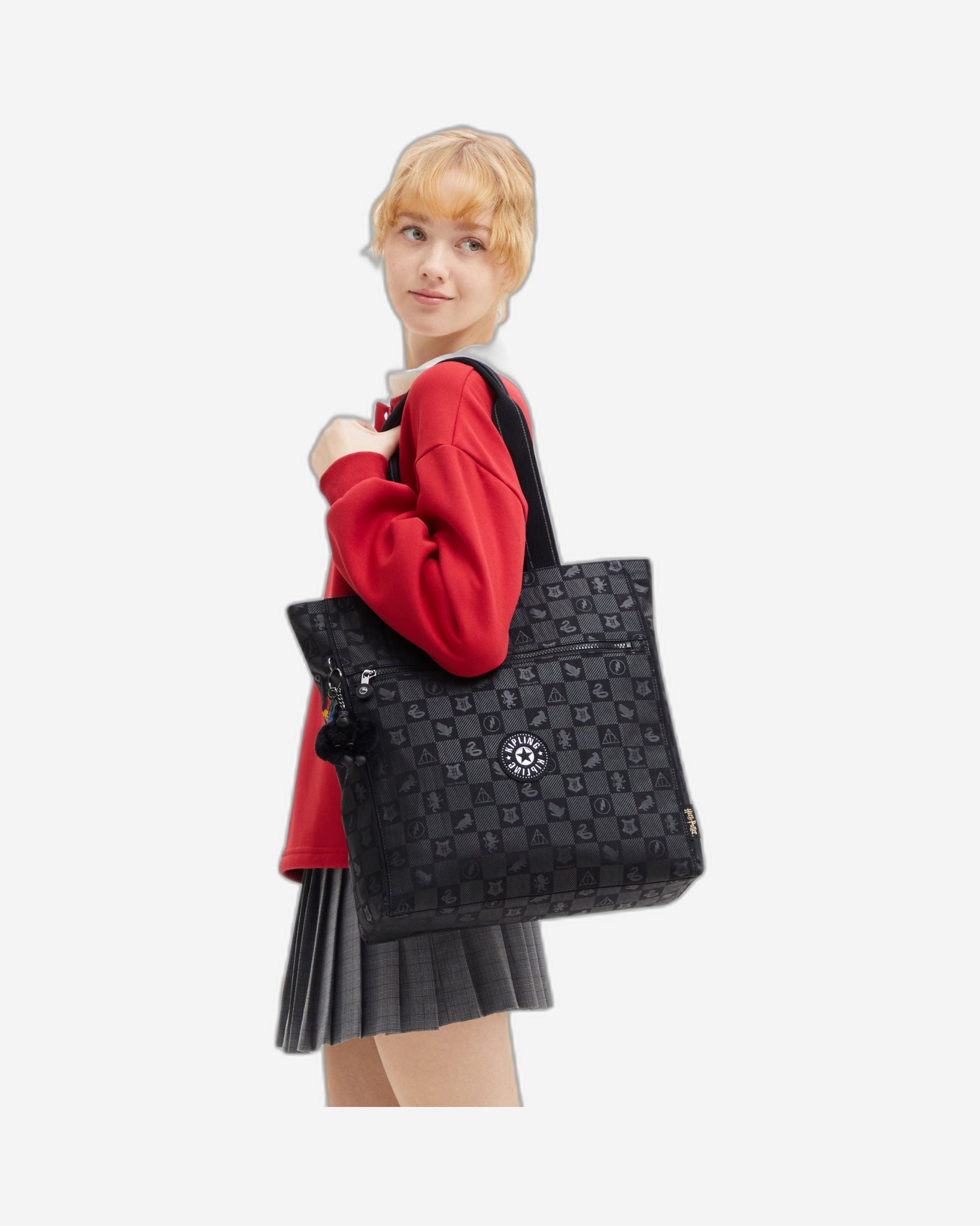 حقيبة كيبلينج تويا ماجيكال سوداء كبيرة I6595-9HP