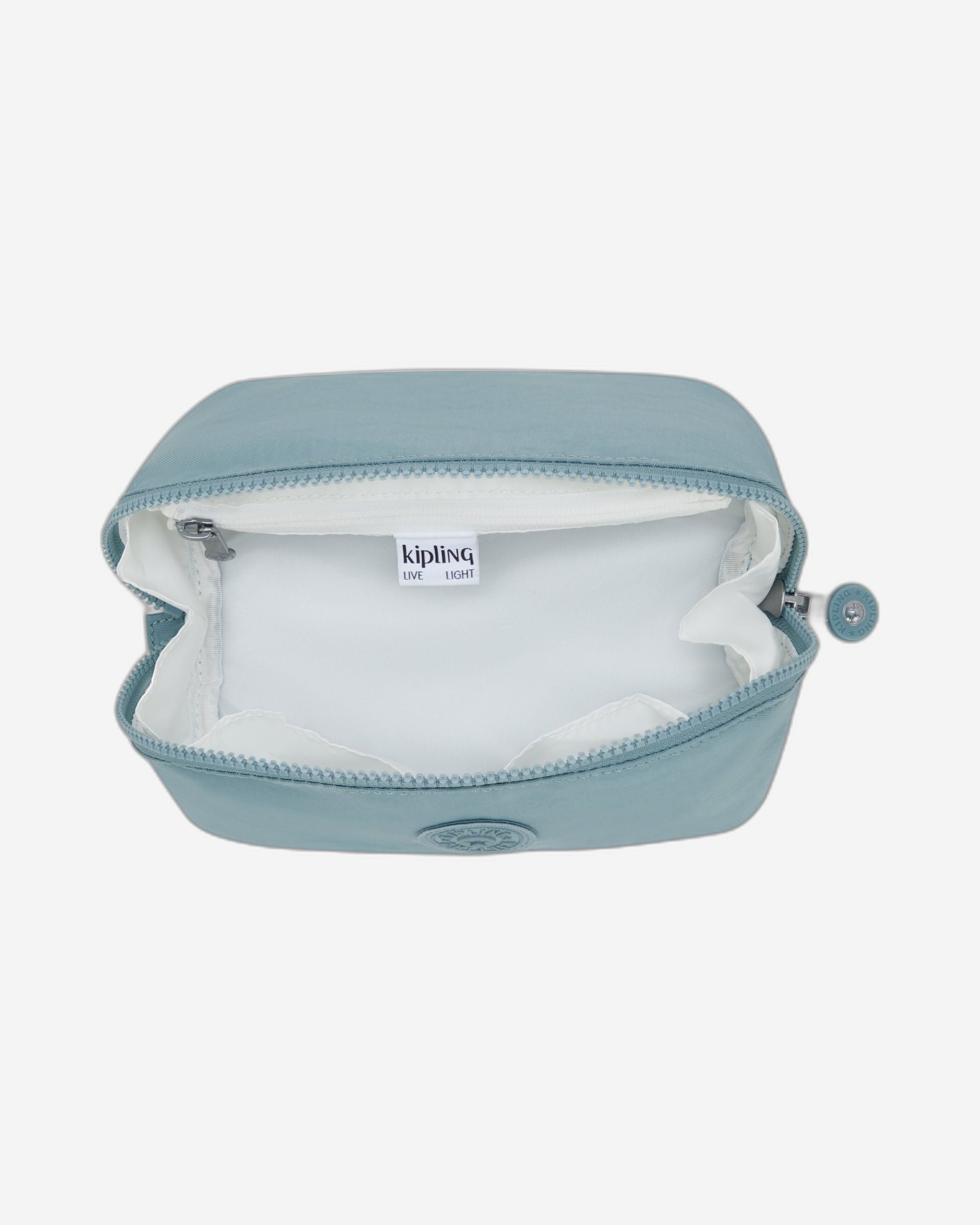 حقيبة أدوات الزينة الصغيرة Kipling Mirko S رمادية مريحة I6599-3NL