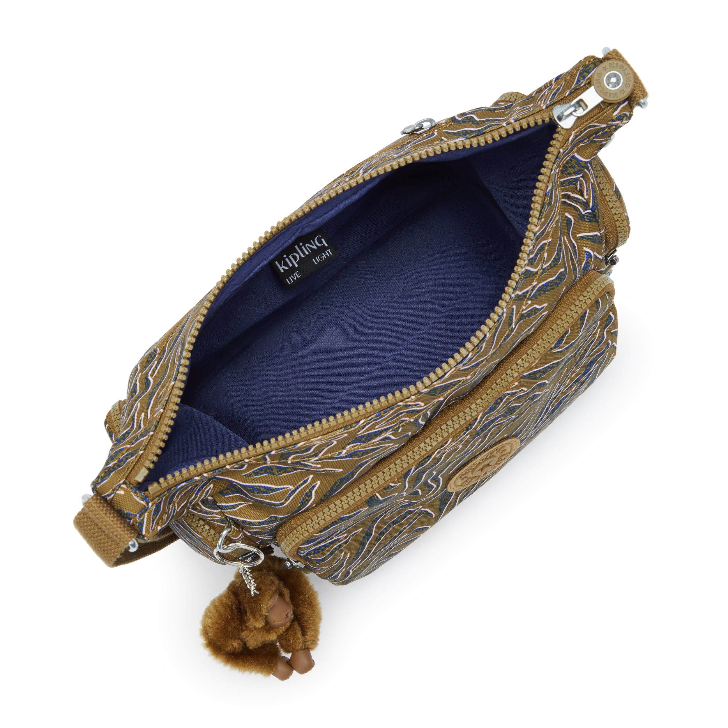 حقيبة كتف متوسطة الحجم من كيبلينج غاب إس أندر سي ليفز I6607-1PR