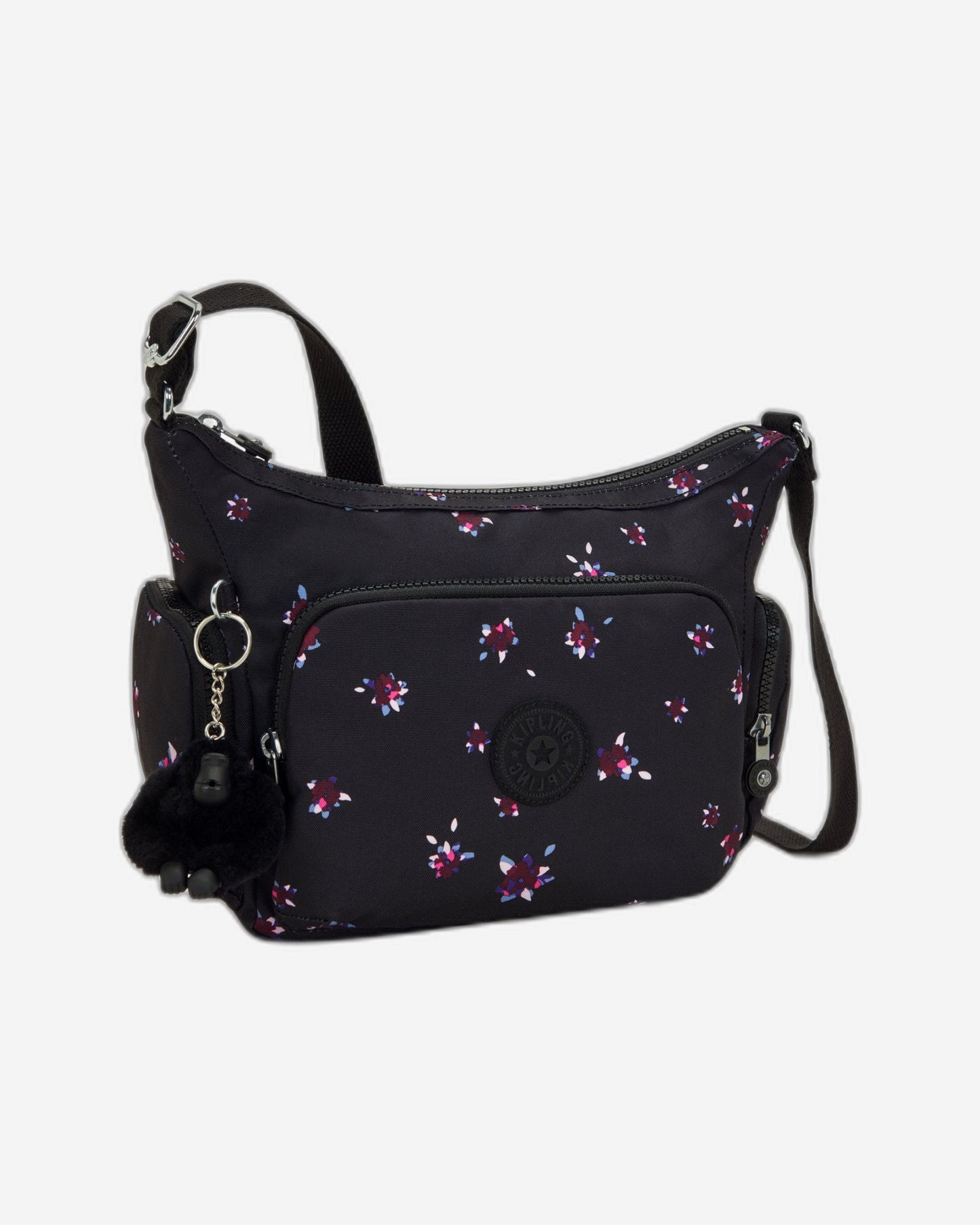 Kipling Gabb S حقيبة كروس بودي متوسطة Night Flower I6607-5FH
