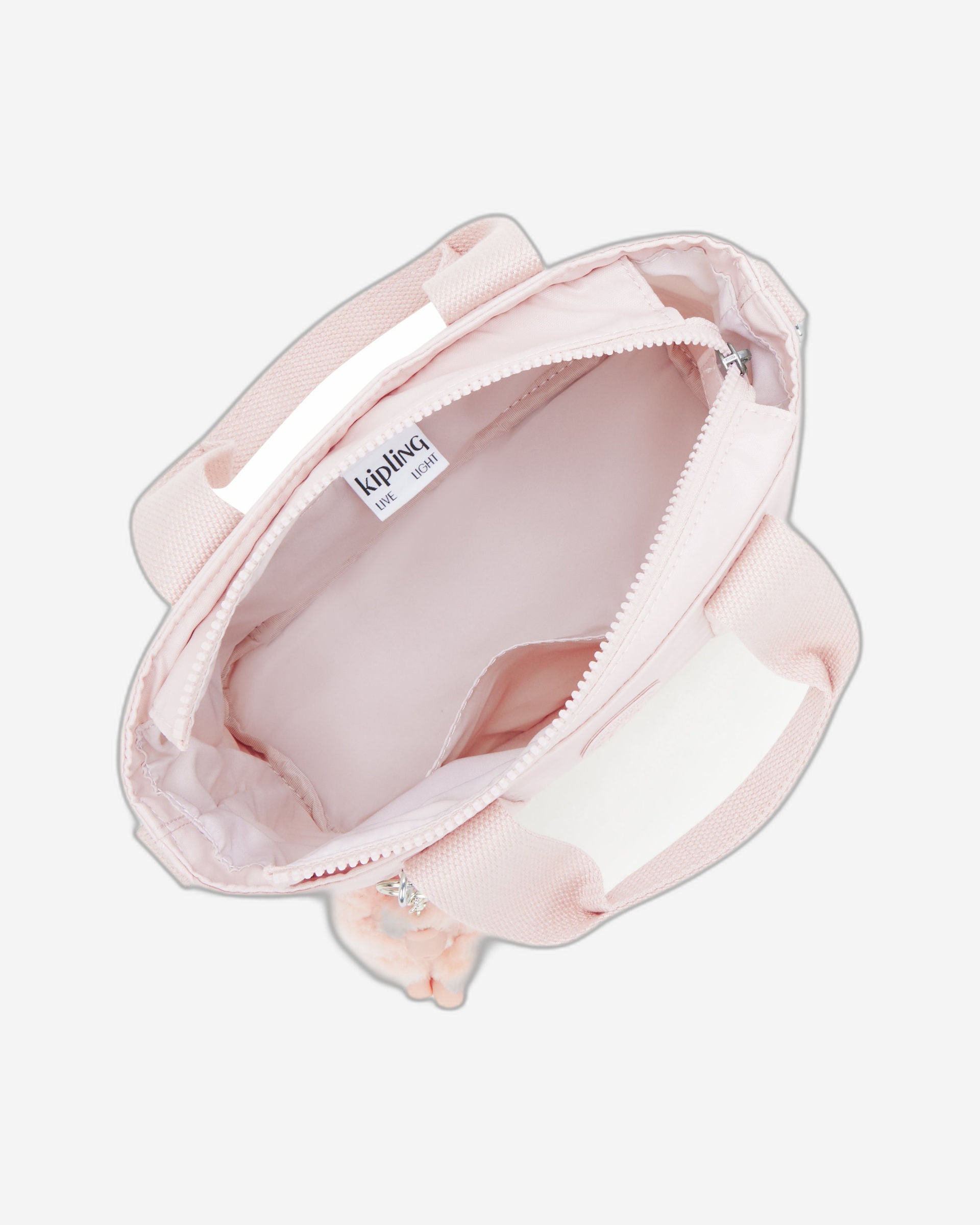 حقيبة كتف صغيرة كيبلينج مينتا بينك شاين I6642-3DZ