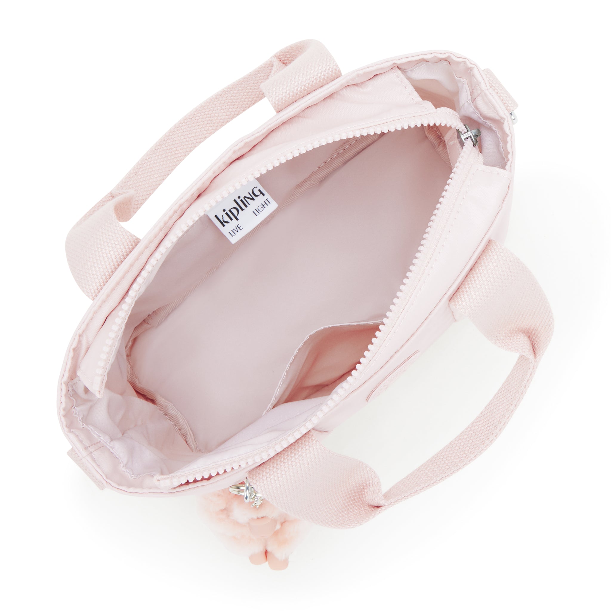 حقيبة كتف صغيرة كيبلينج مينتا بينك شاين I6642-3DZ