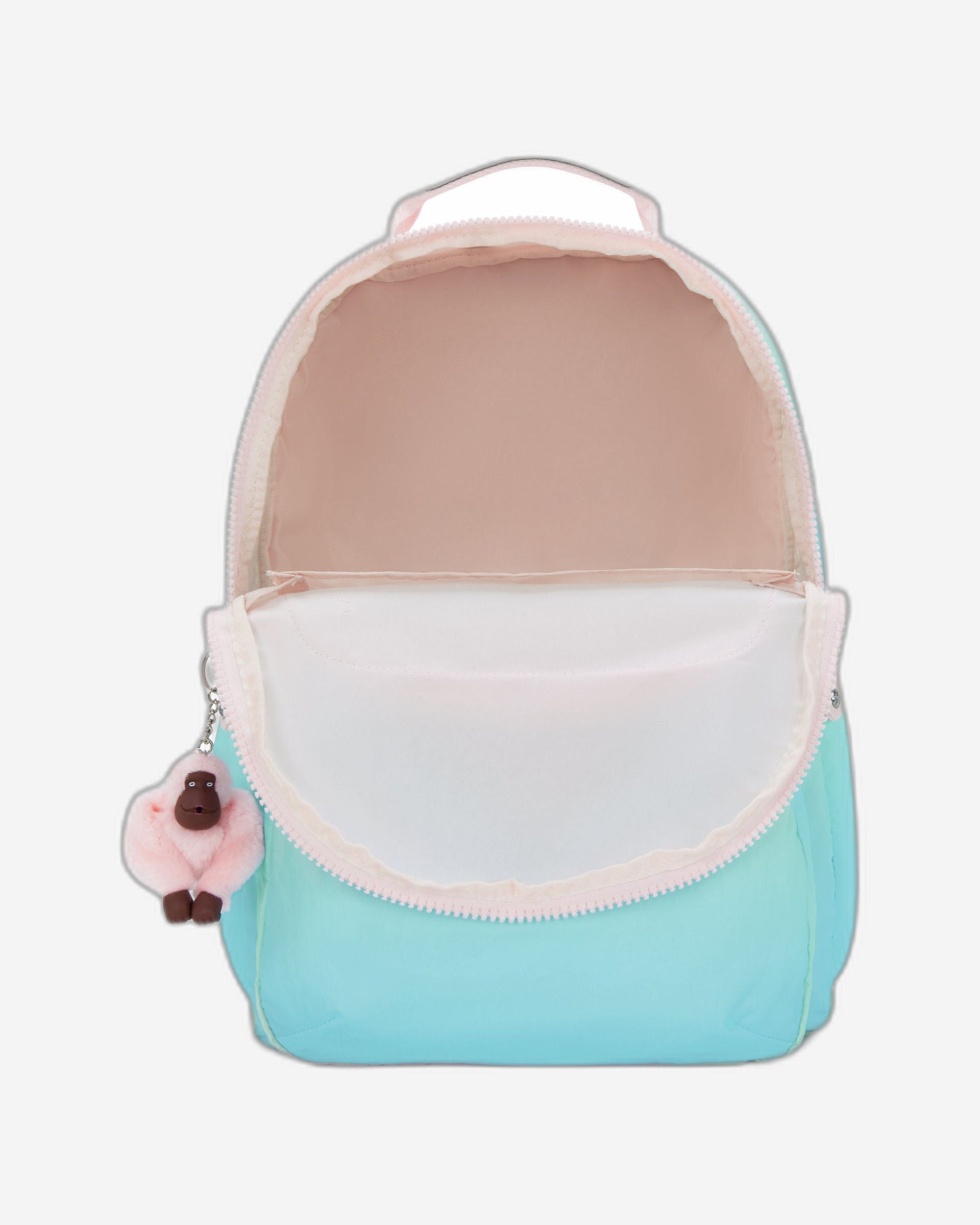 حقيبة ظهر Kipling Seoul Lap Gradient Sea Large مع حجرة للكمبيوتر المحمول I6658-63U