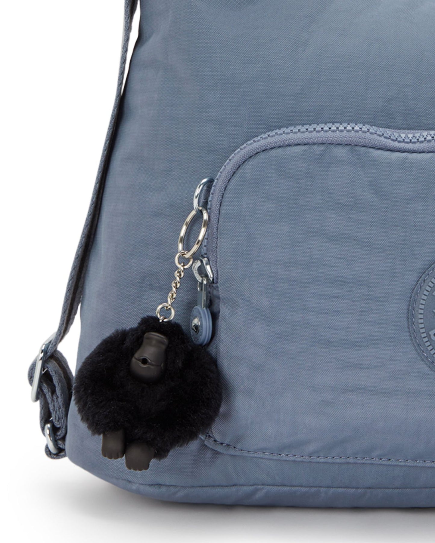 حقيبة كتف متوسطة الحجم من Kipling Yenna Blue Stone (قابلة للتحويل إلى حقيبة ظهر) I6721-6FB