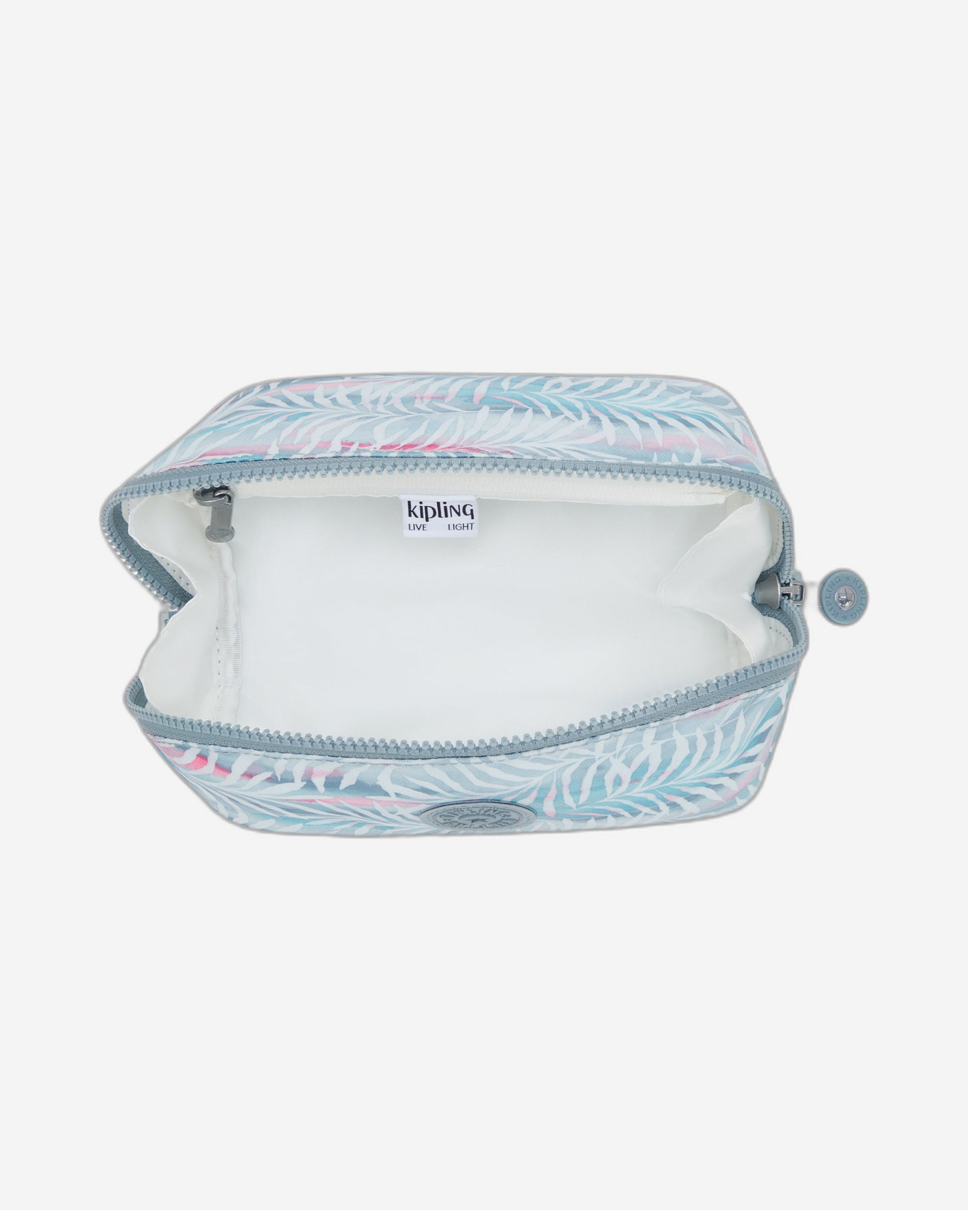 حقيبة أدوات الزينة الصغيرة Kipling Mirko S Palmtree Leaves I6753-3QN