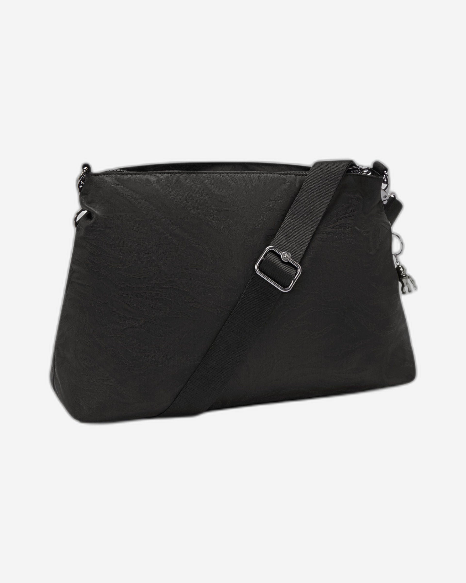 حقيبة كتف متوسطة الحجم من Kipling Pollie M Undersea Jacquard I6774-49J