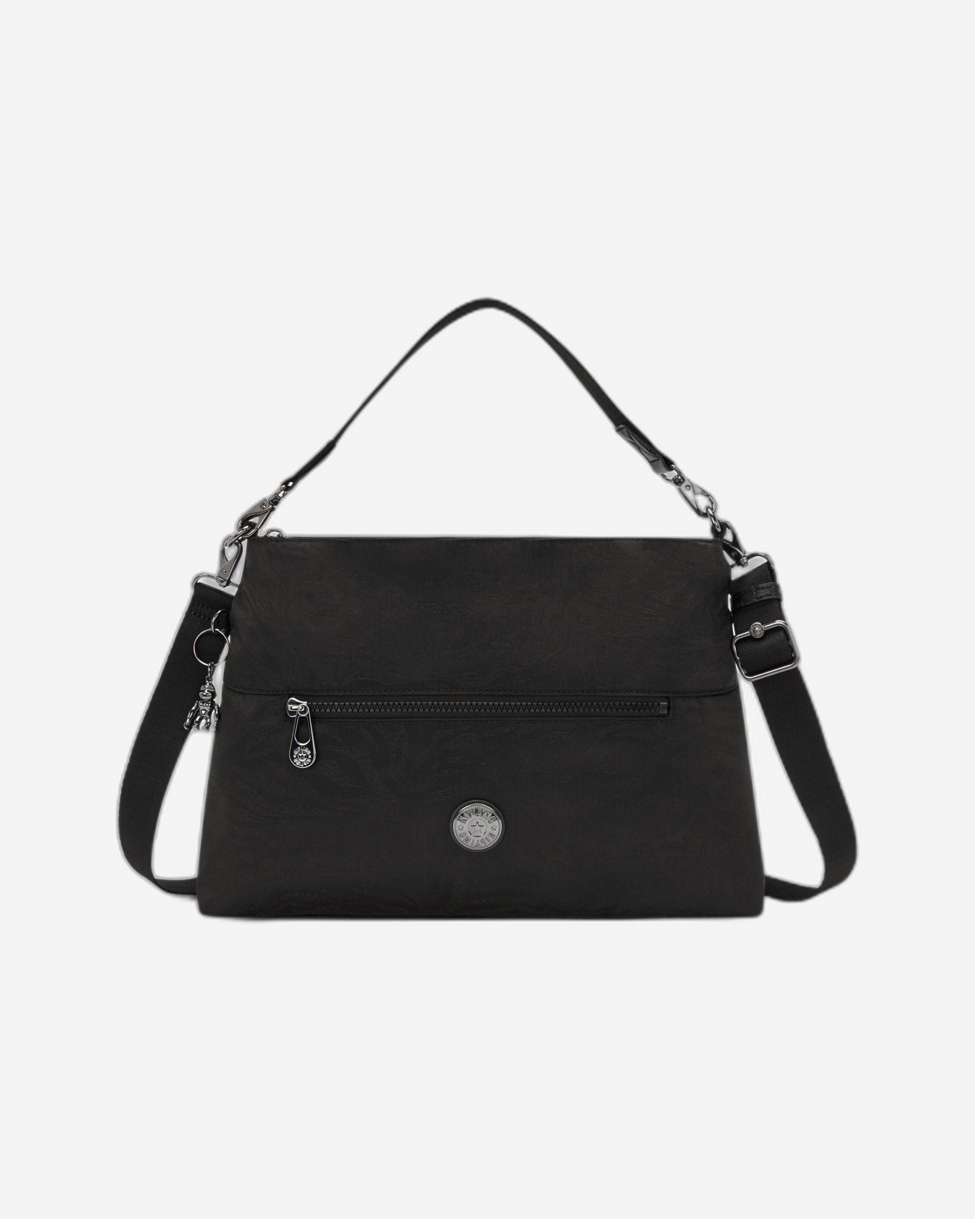 حقيبة كتف متوسطة الحجم من Kipling Pollie M Undersea Jacquard I6774-49J