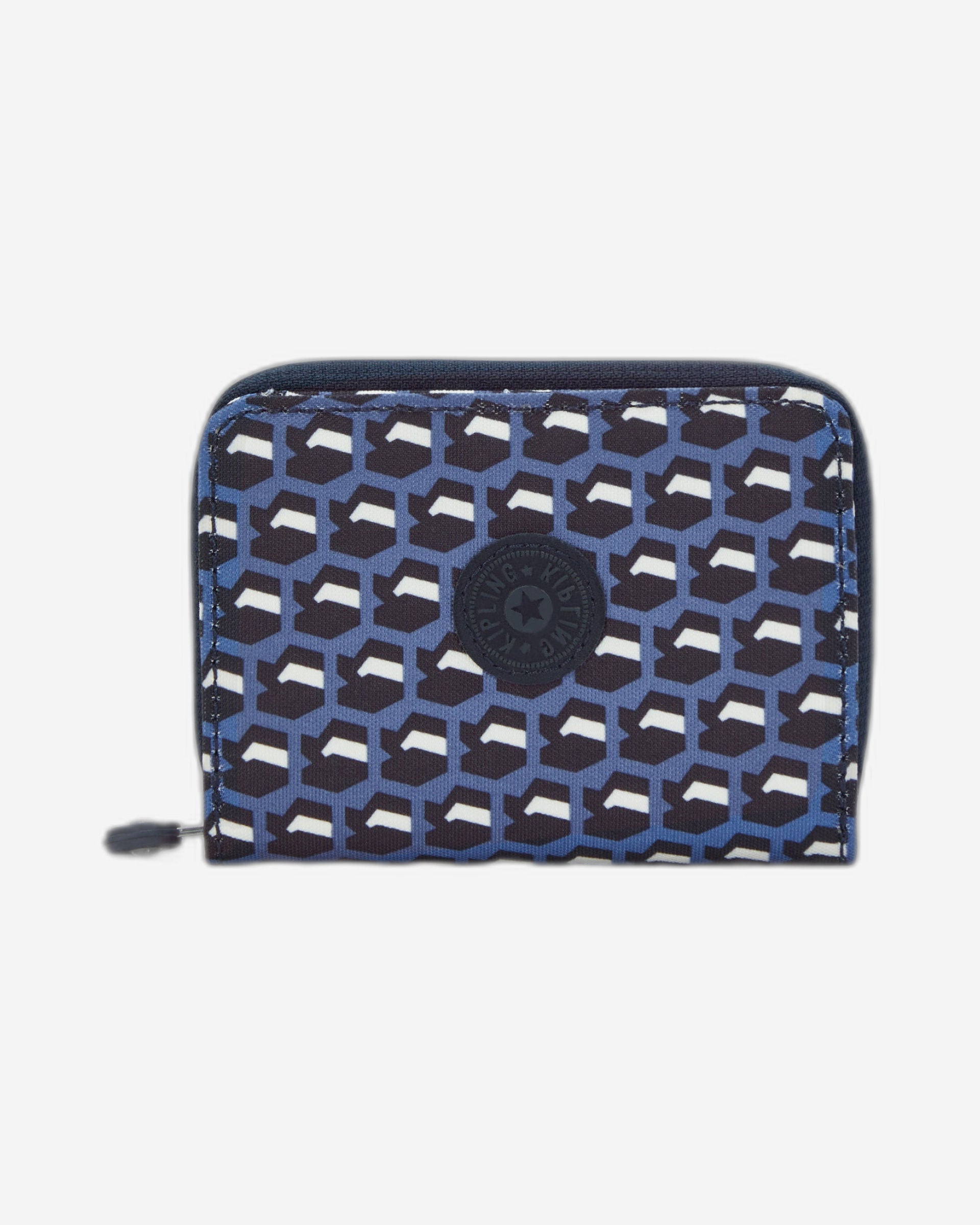 محفظة كيبلينج موني لوف ثلاثية الأبعاد زرقاء متوسطة الحجم I6791-4JS