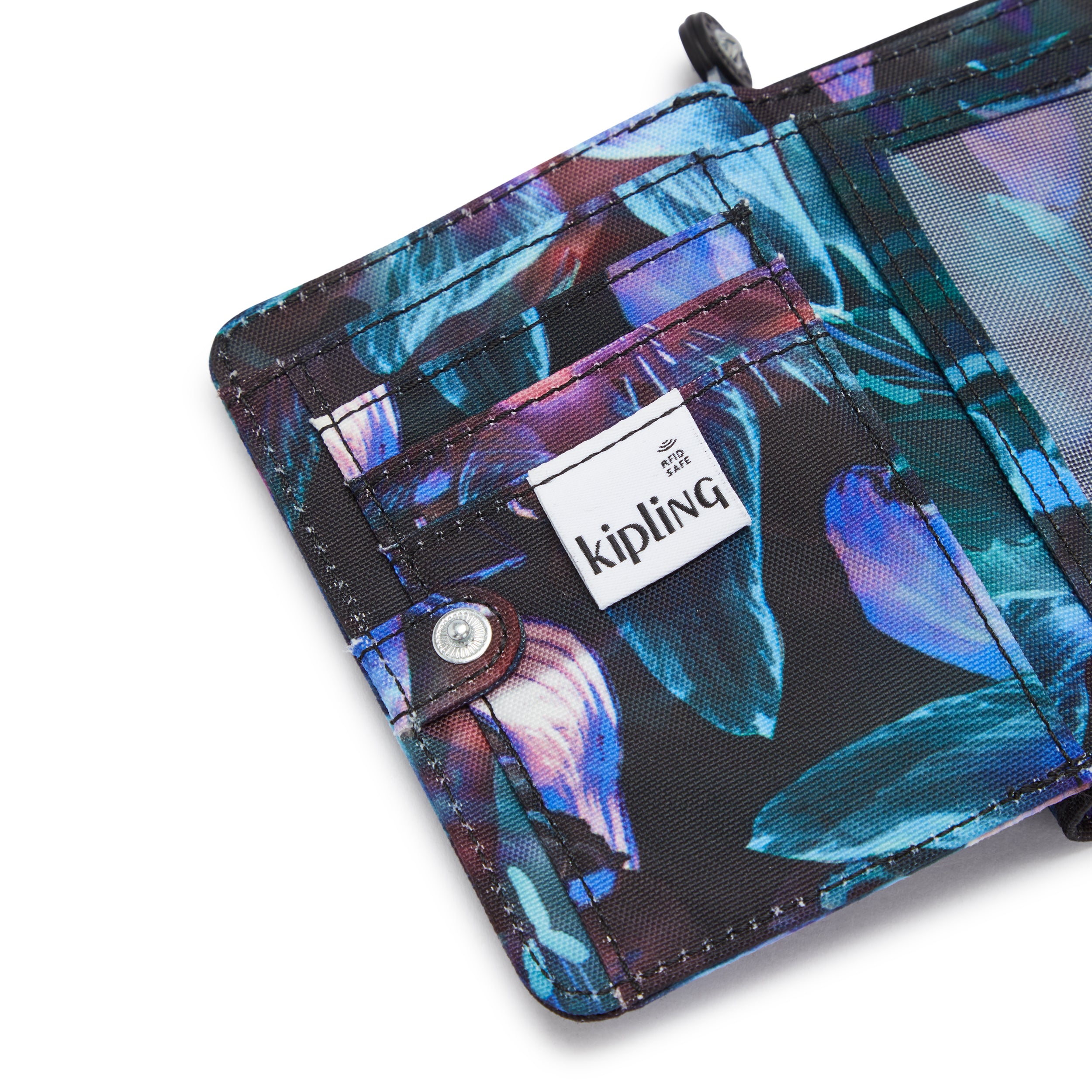 محفظة كيبلينج موني لوف سبكترال أوركيد متوسطة الحجم I6791-7DP