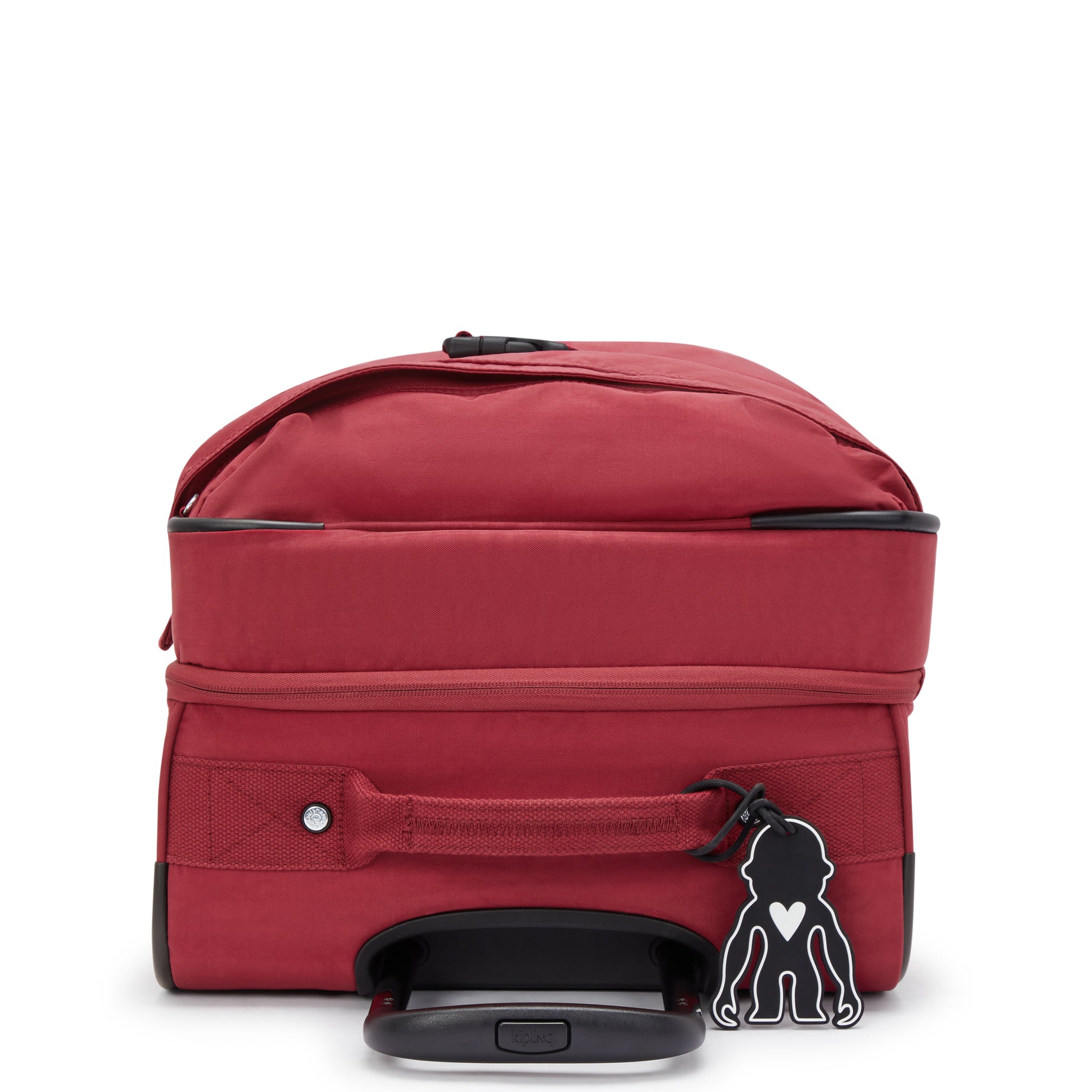 حقيبة سفر Kipling Spontaneous M متوسطة الحجم بعجلات حمراء أنيقة I6918-4SS