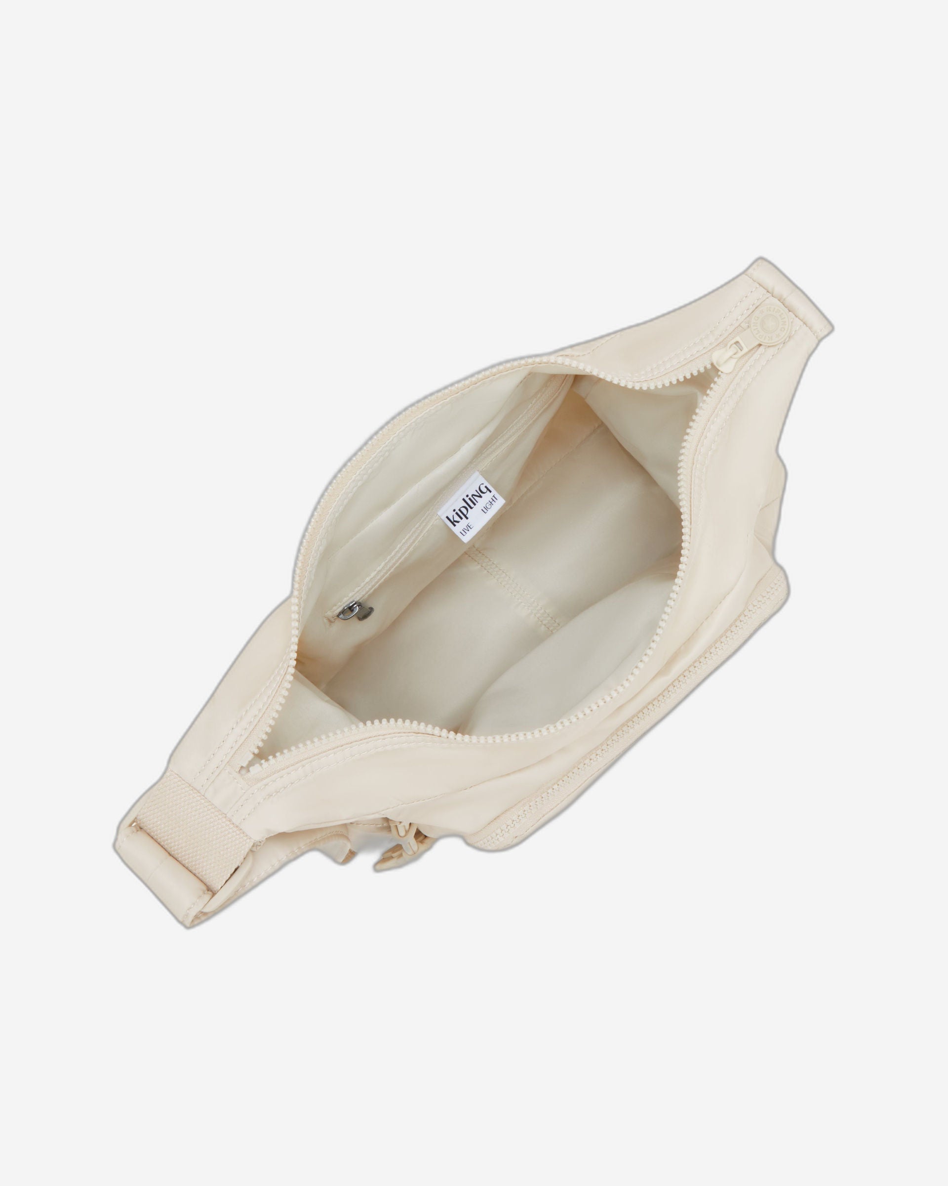 حقيبة كيبلينج غاب إس متوسطة الحجم بلون بيج بسيط I6931-4RX