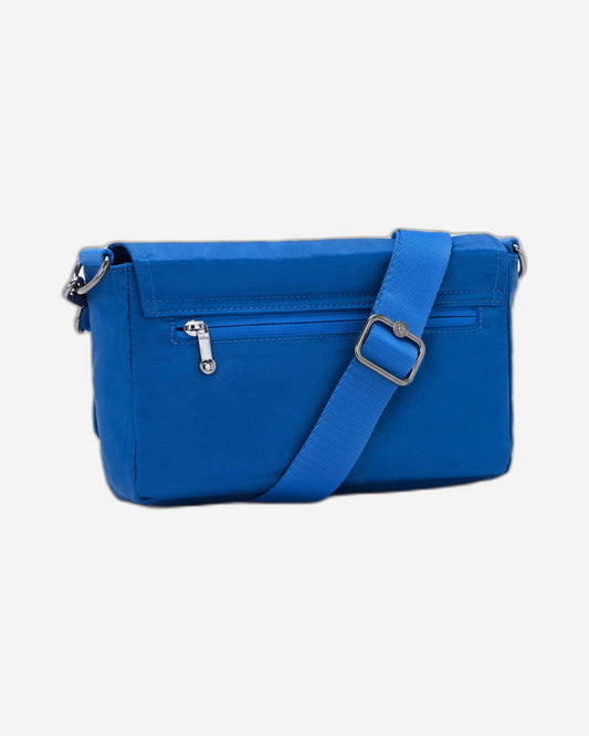 حقيبة كتف صغيرة من كيبلينج أراس بلون أزرق ساتان C2I6941-S9H