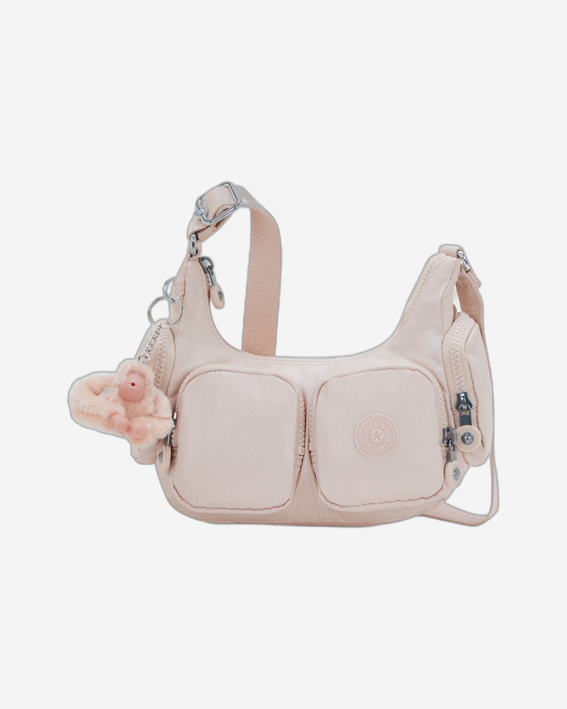 حقيبة كيبلينج ريكا ميني بينك شاين صغيرة كروس بودي I7005-3DZ