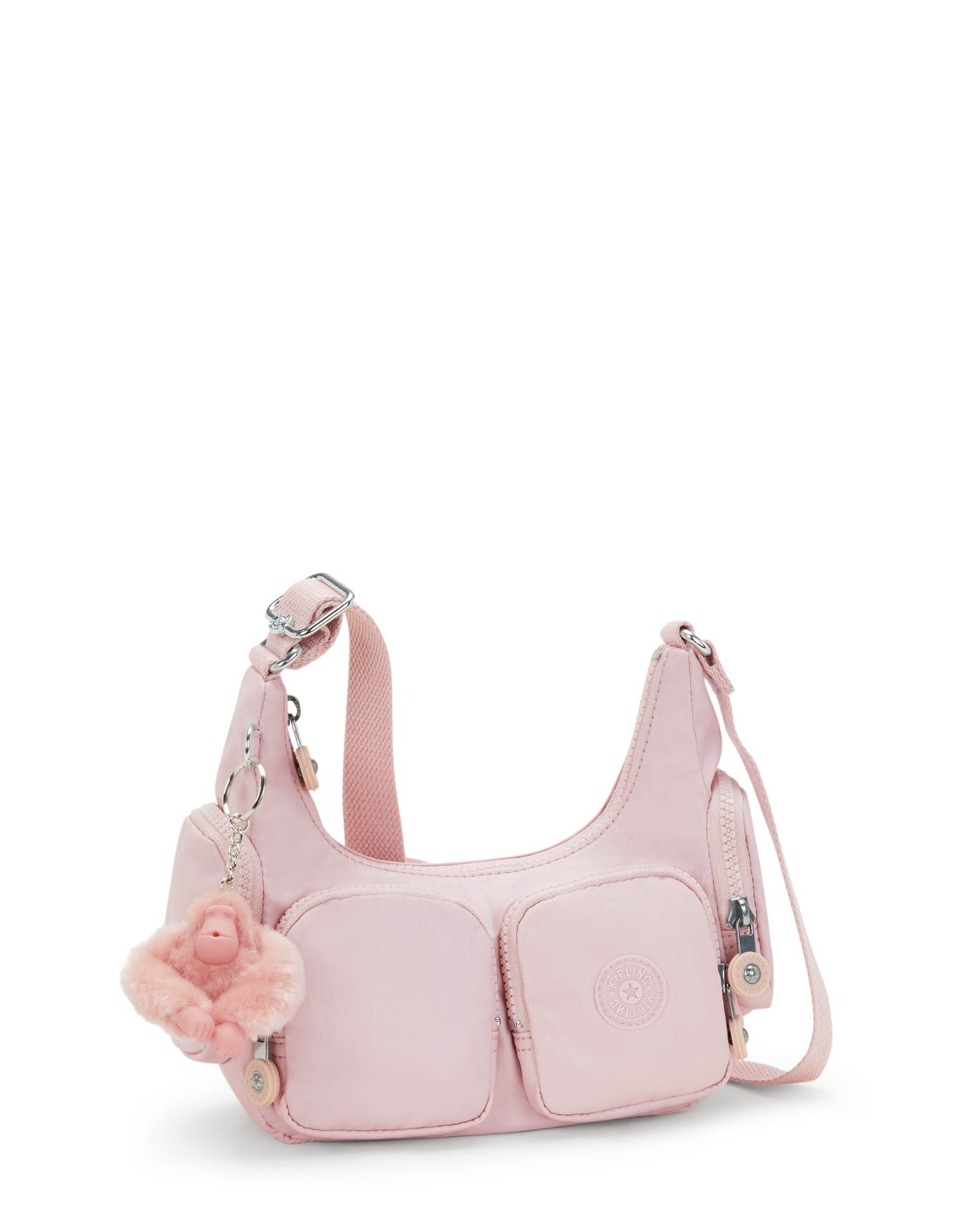 حقيبة كيبلينج ريكا ميني بينك شاين صغيرة كروس بودي I7005-3DZ