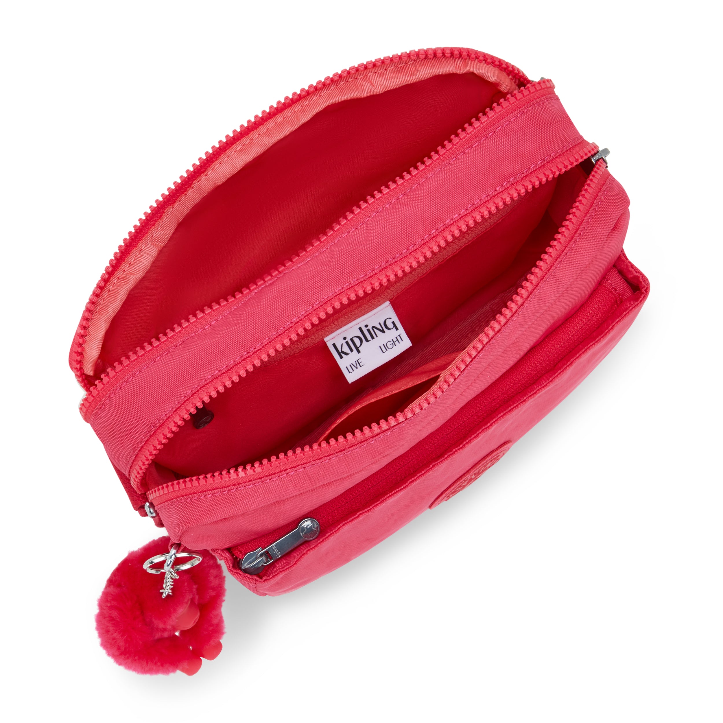 حقيبة كتف كيبلينج أبانو إم ريزورت وردية متوسطة الحجم I7076-1BN