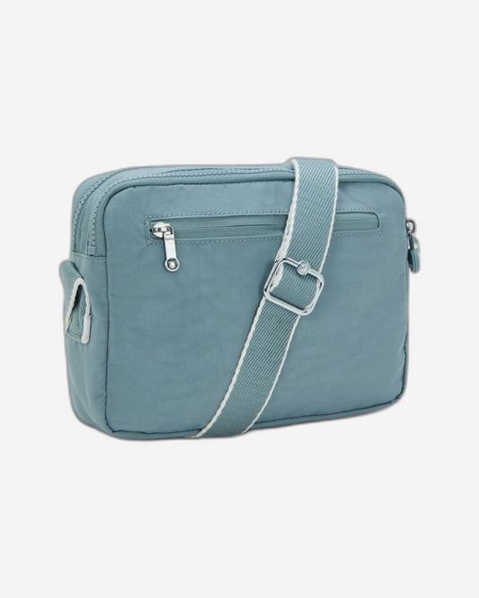 حقيبة كتف Kipling Abanu M رمادية مريحة متوسطة الحجم I7076-3NL