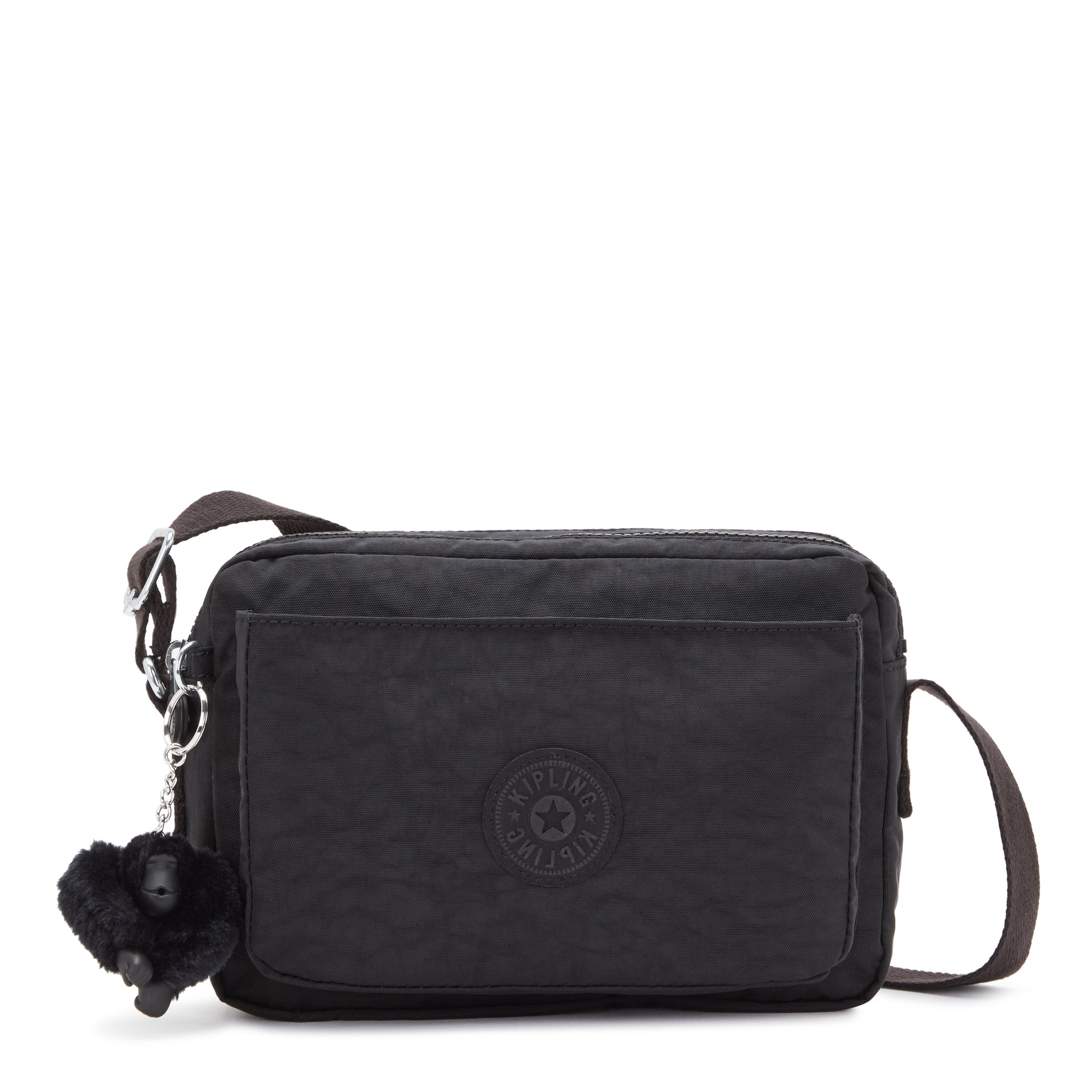 Kipling Abanu M Black Noir Medium Crossbody Bag C2I7076-P39