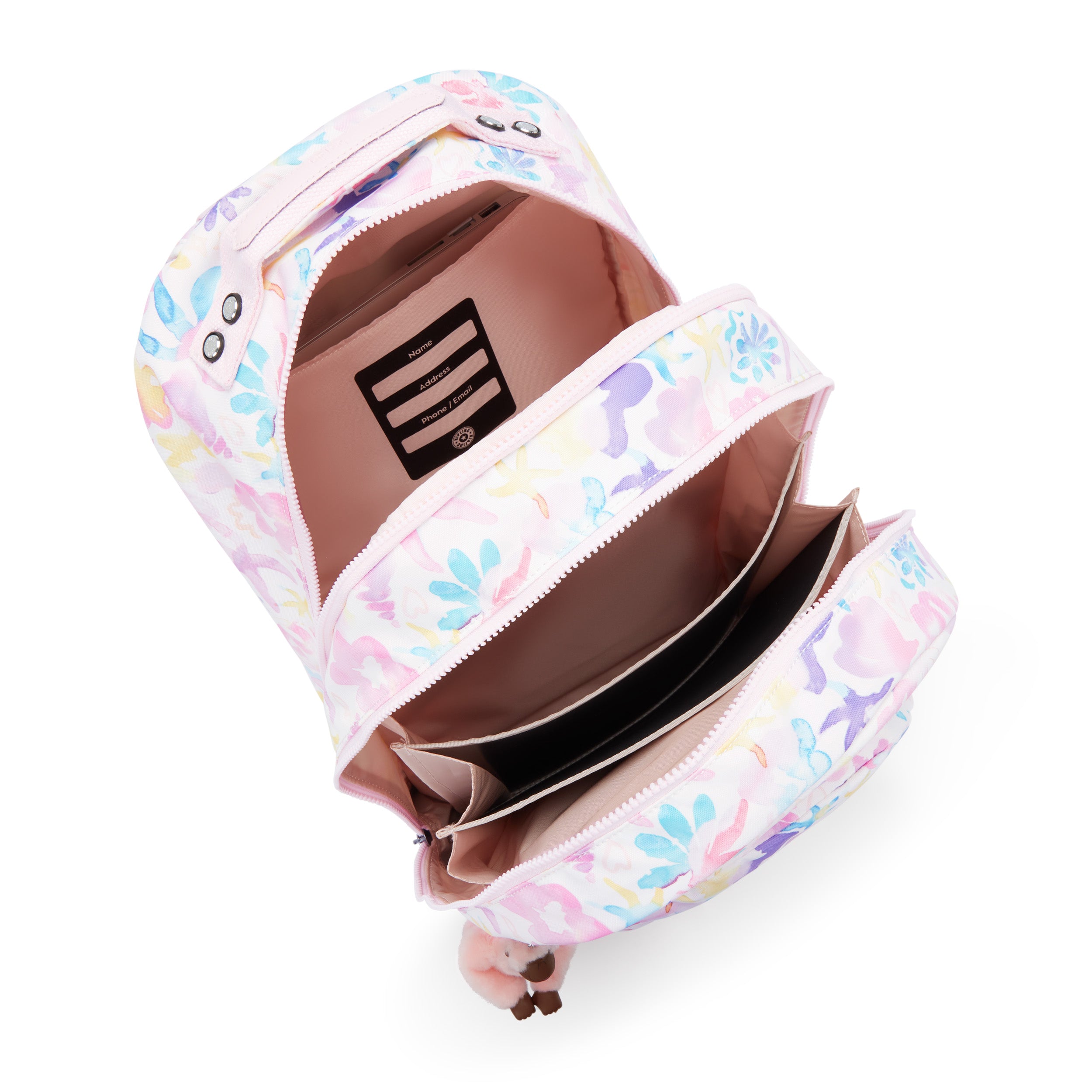 حقيبة ظهر Kipling Class Room Aqua Sea Large مع حجرة للكمبيوتر المحمول I7090-4ES