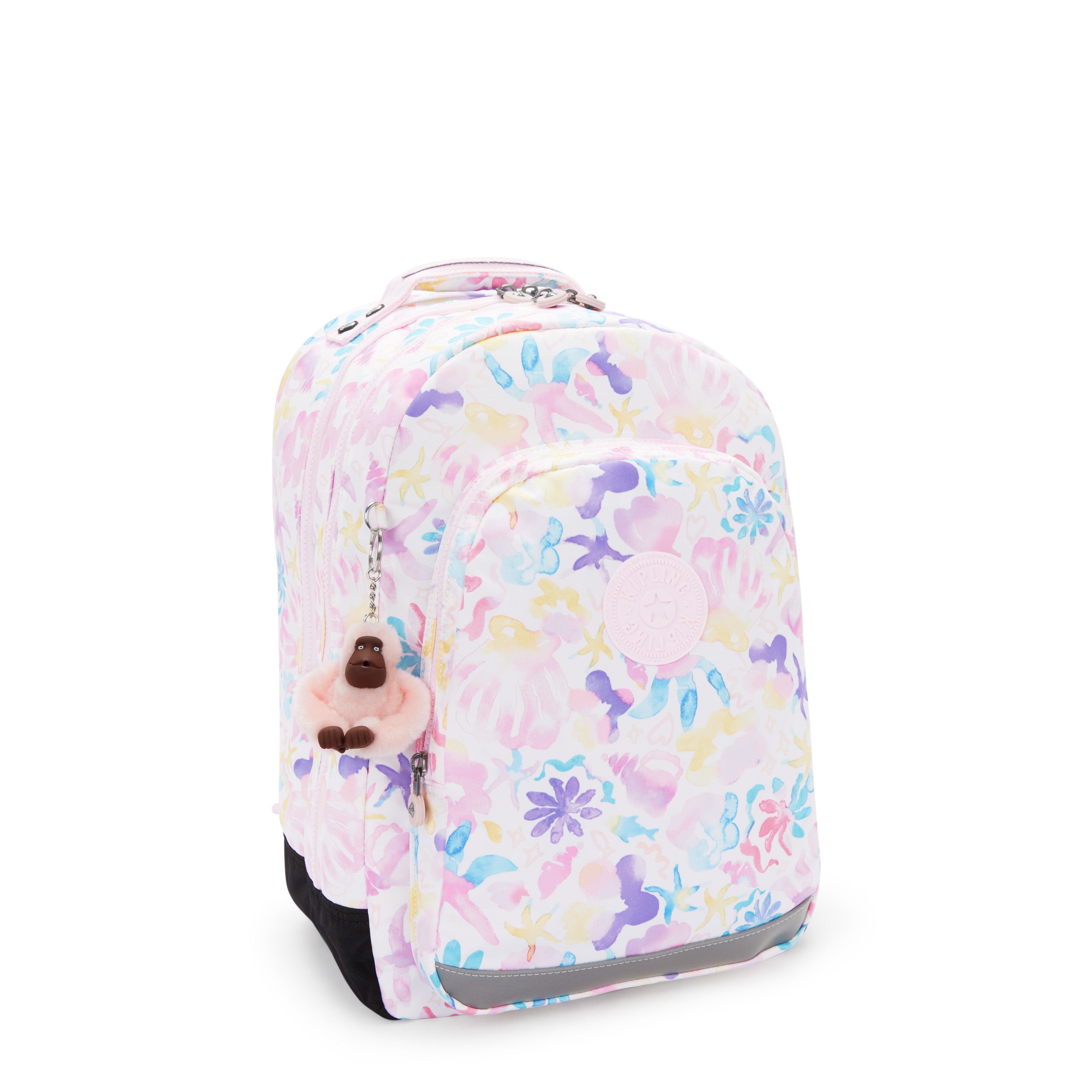 حقيبة ظهر Kipling Class Room Aqua Sea Large مع حجرة للكمبيوتر المحمول I7090-4ES