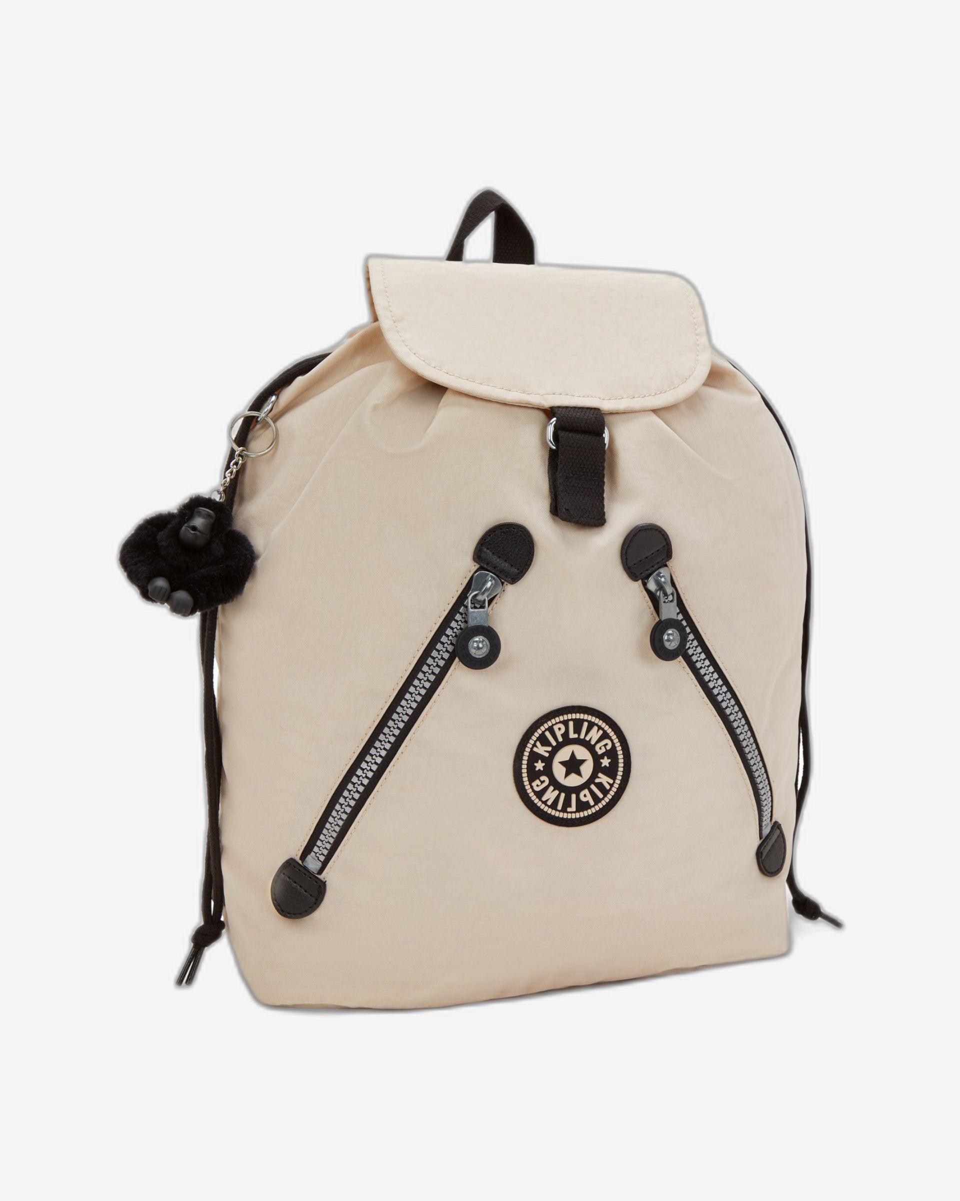 حقيبة ظهر Kipling New Fundamental L Back To Beige H متوسطة الحجم I7094-3RY