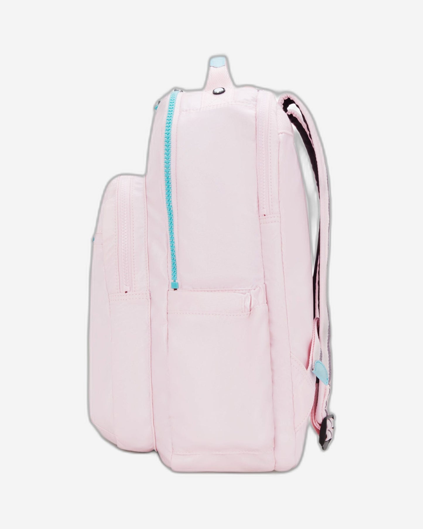 حقيبة ظهر Kipling Seoul Lap Sea Pink Met Large مع حجرة للكمبيوتر المحمول I7135-52J