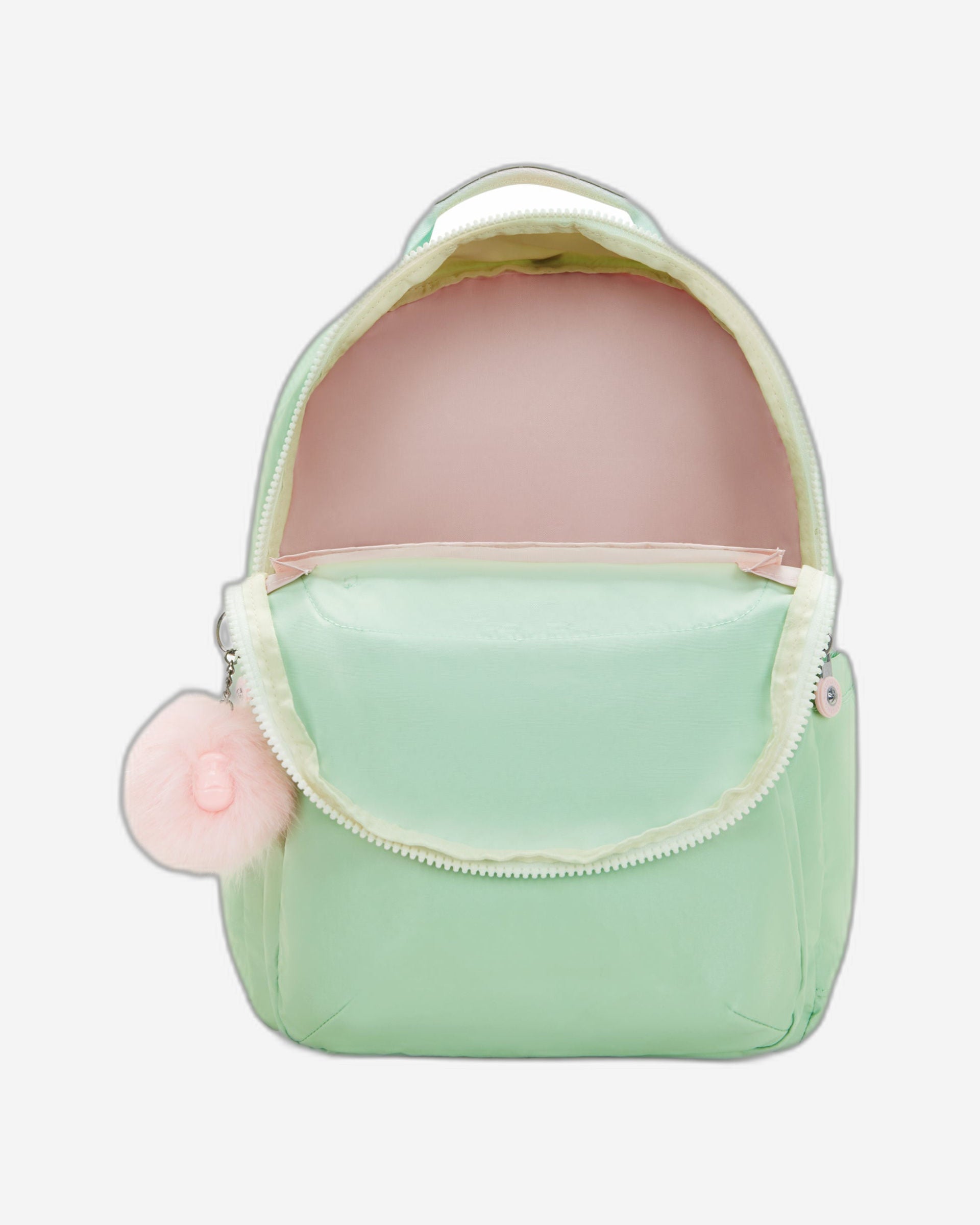 حقيبة ظهر كيبلينج سيول لاب ناعمة خضراء كبيرة C2I7135-5KY