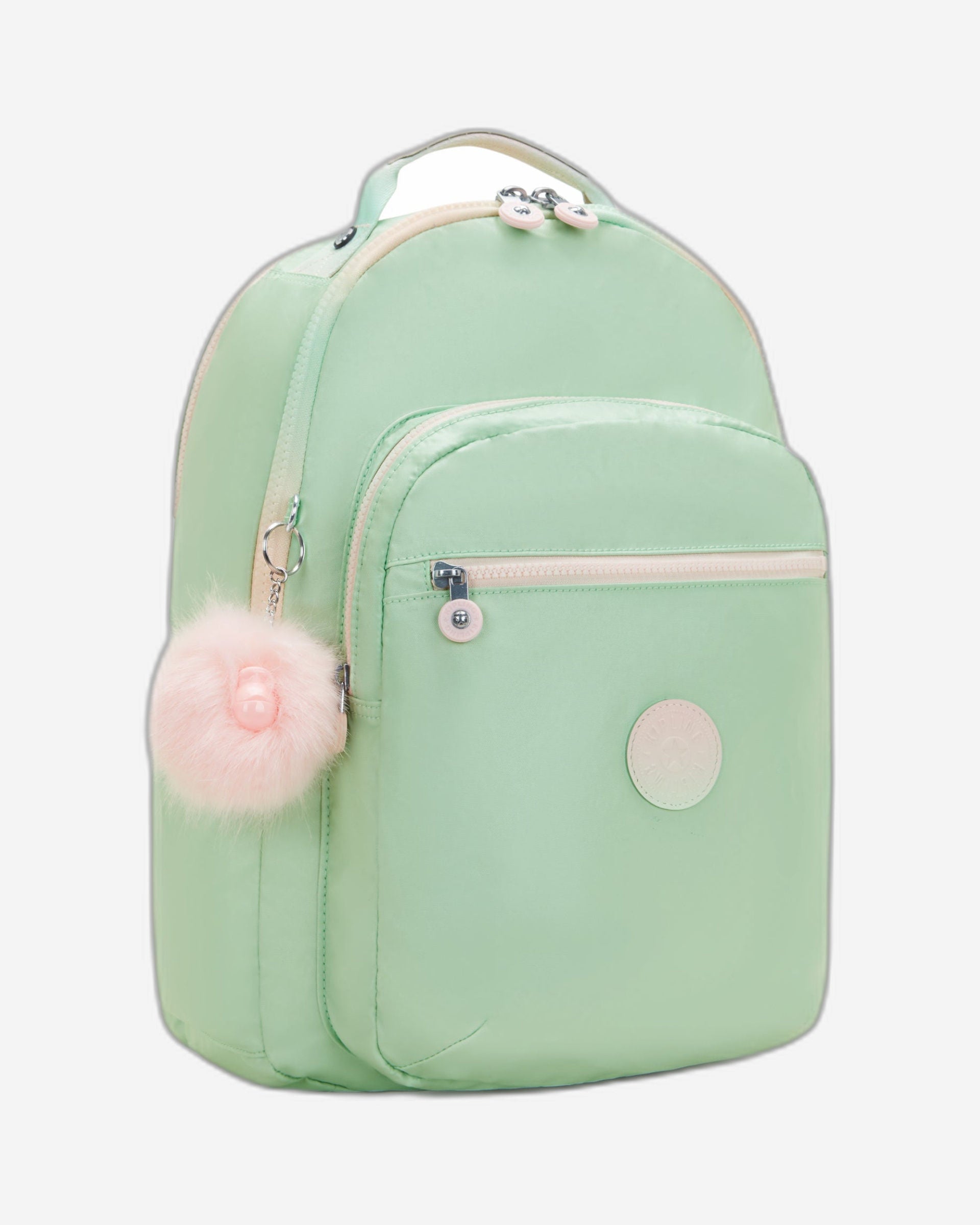 حقيبة ظهر كيبلينج سيول لاب ناعمة خضراء كبيرة C2I7135-5KY