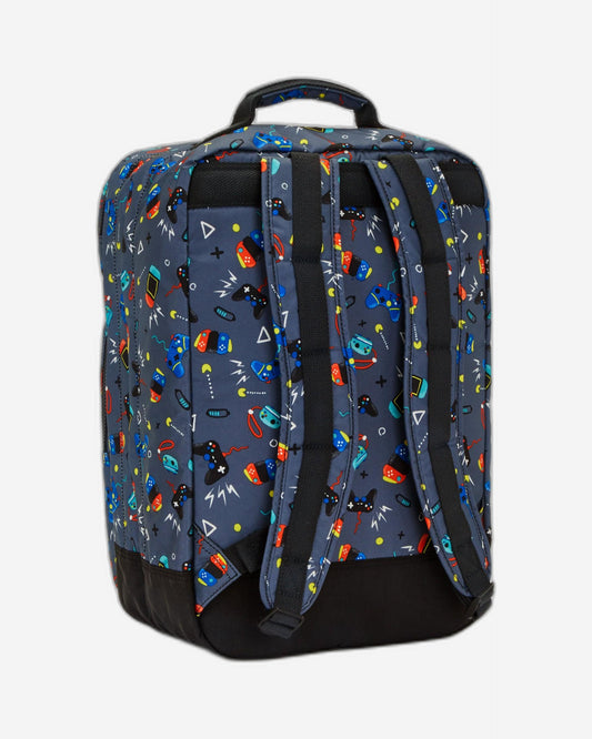 حقيبة ظهر كيبلينج سكوتي للألعاب رمادية كبيرة C2I7151-T6T