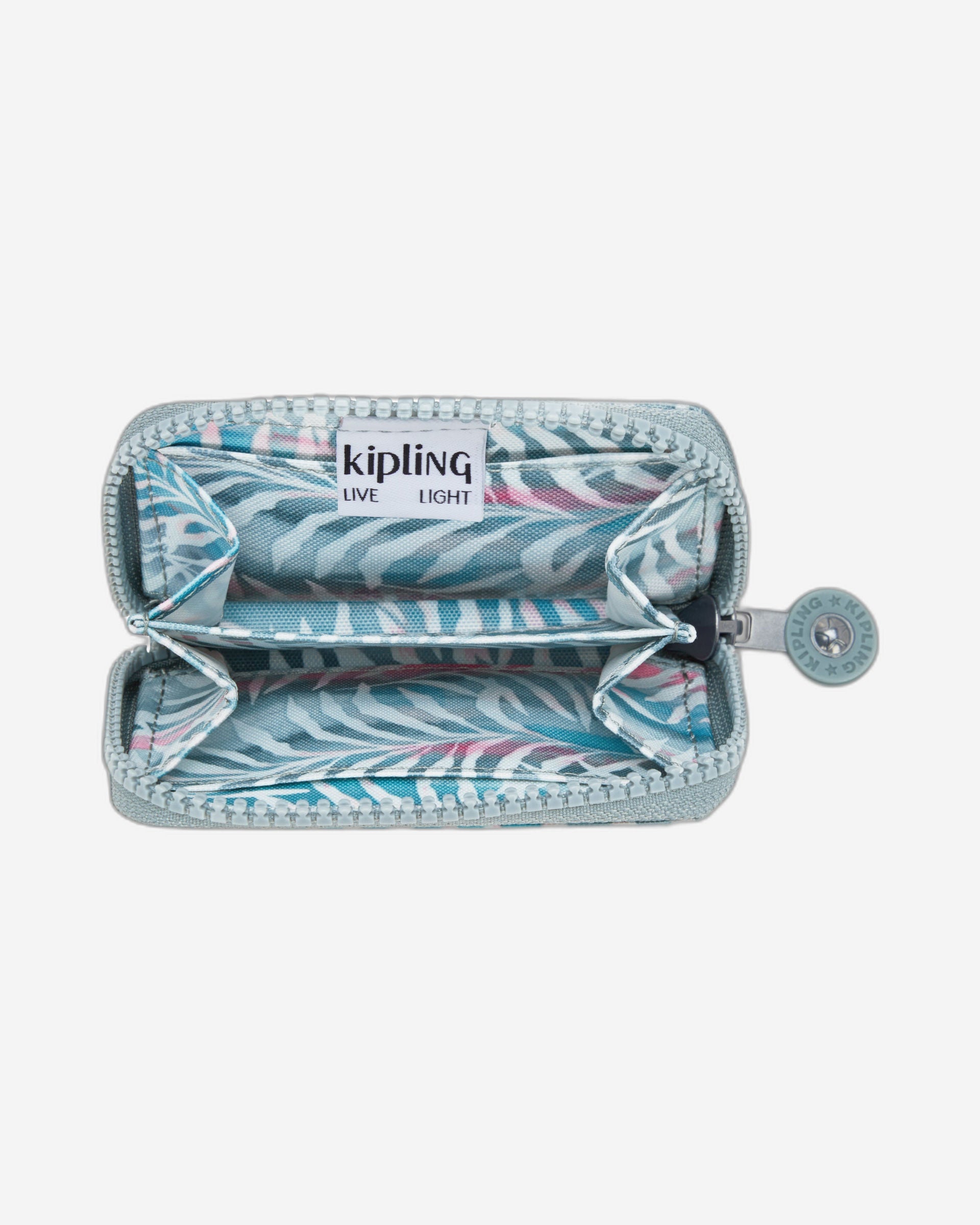 محفظة Kipling Cash Buddy Palmtree Leaves الصغيرة I7159-3QN