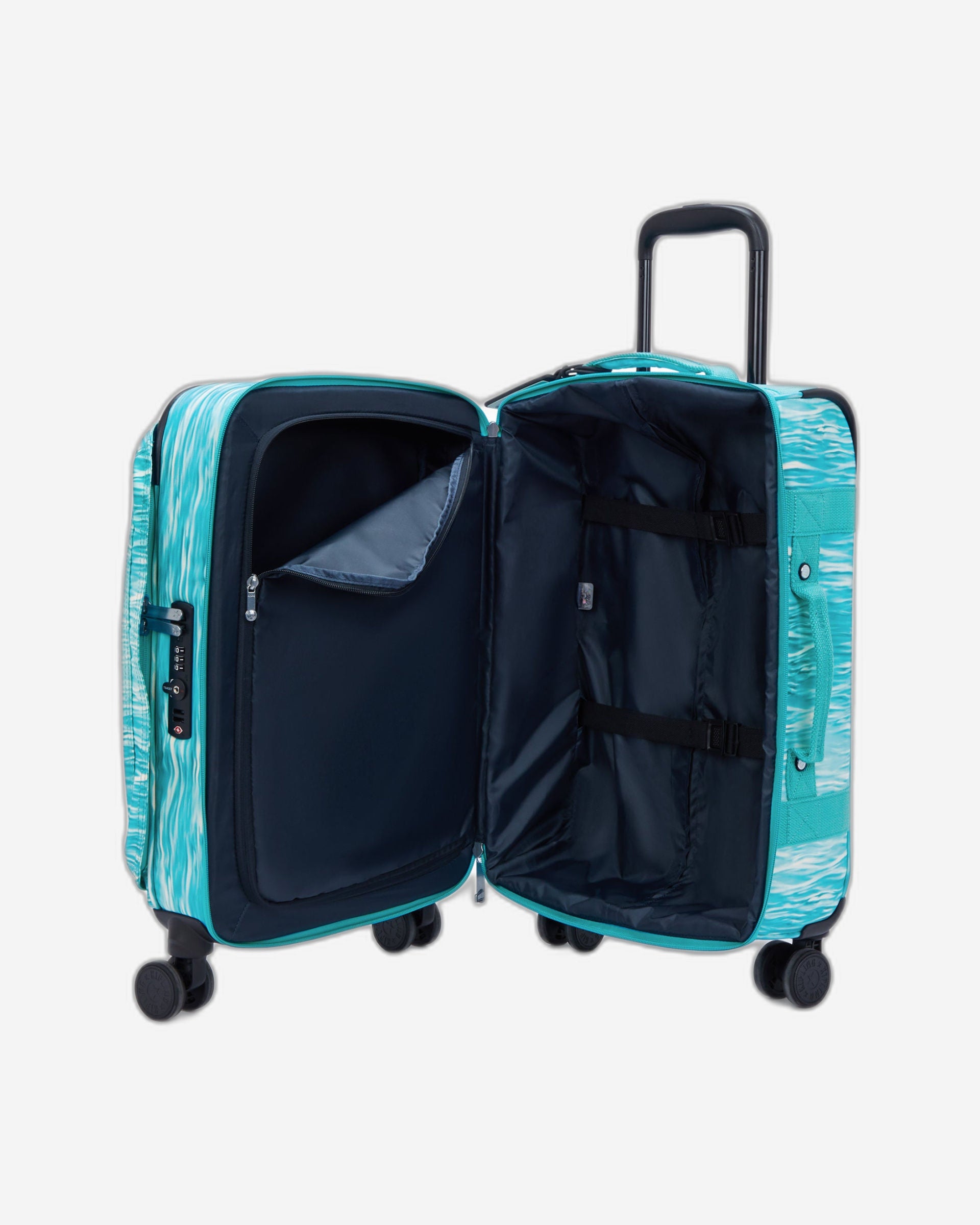 حقيبة سفر Kipling Spontaneous S Aqua Pool صغيرة الحجم بعجلات C2I7211-5MF