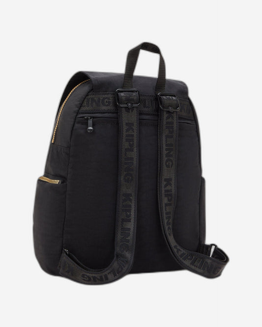 حقيبة ظهر كيبلينج سيتي زيب إس غلوريوس جولد صغيرة I7354-1BG