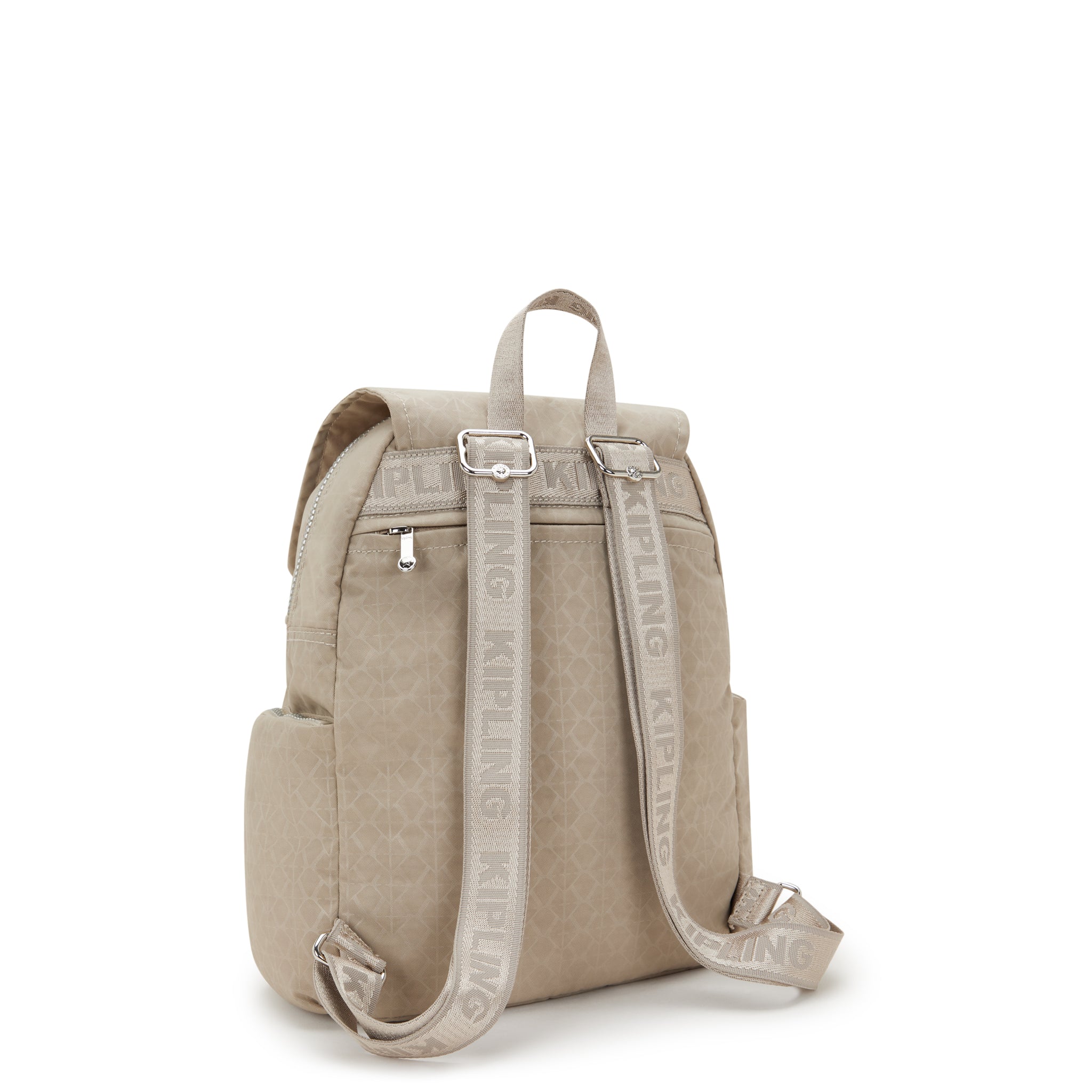 حقيبة ظهر صغيرة Kipling City Zip S Glorious Be Sil I7354-42N