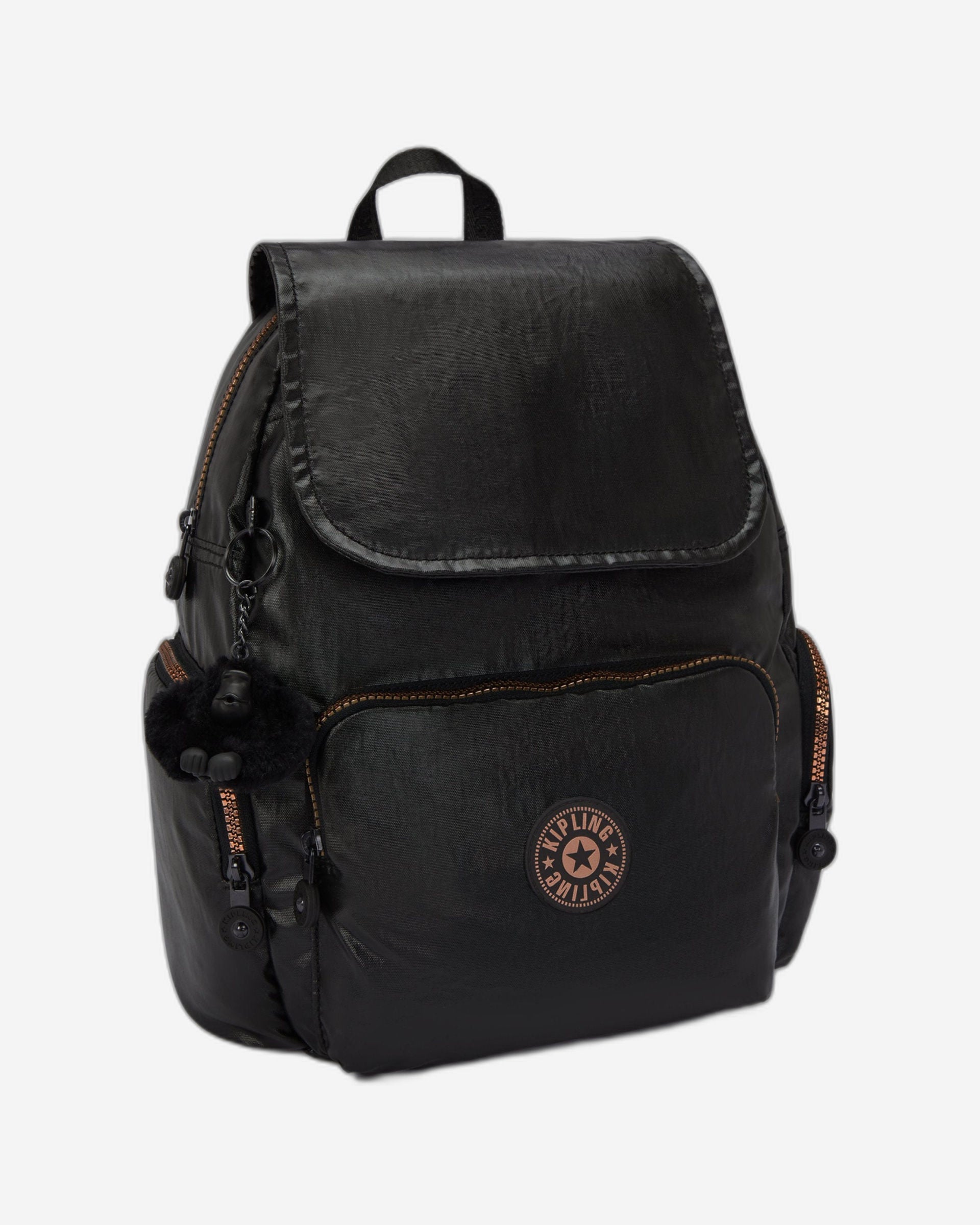 حقيبة ظهر كيبلينج سيتي زيب إس غلوريوس نحاسية صغيرة I7354-6BE