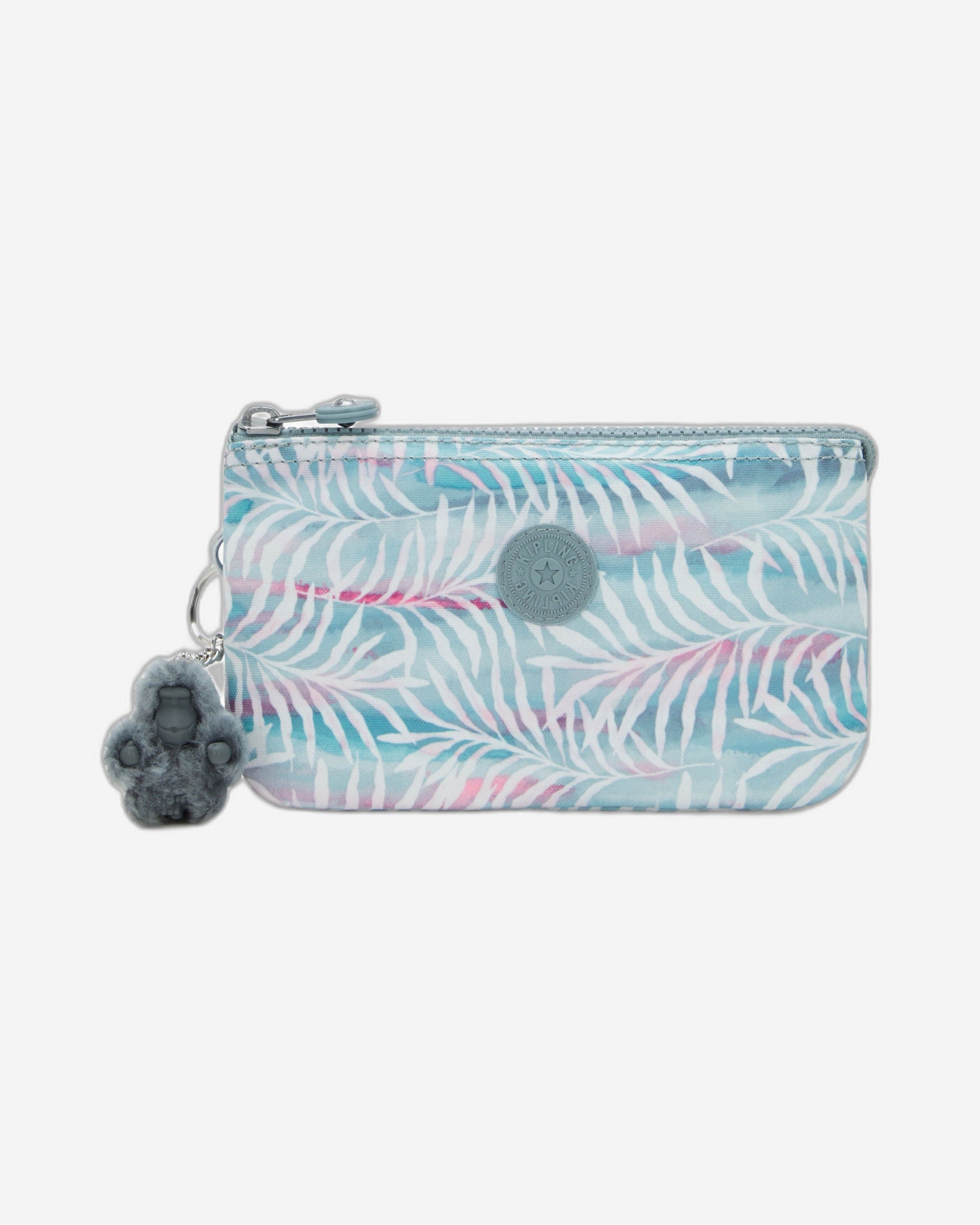 محفظة كيبلينج كرييتيفيتي إل كبيرة بنقشة أوراق النخيل I7410-3QN