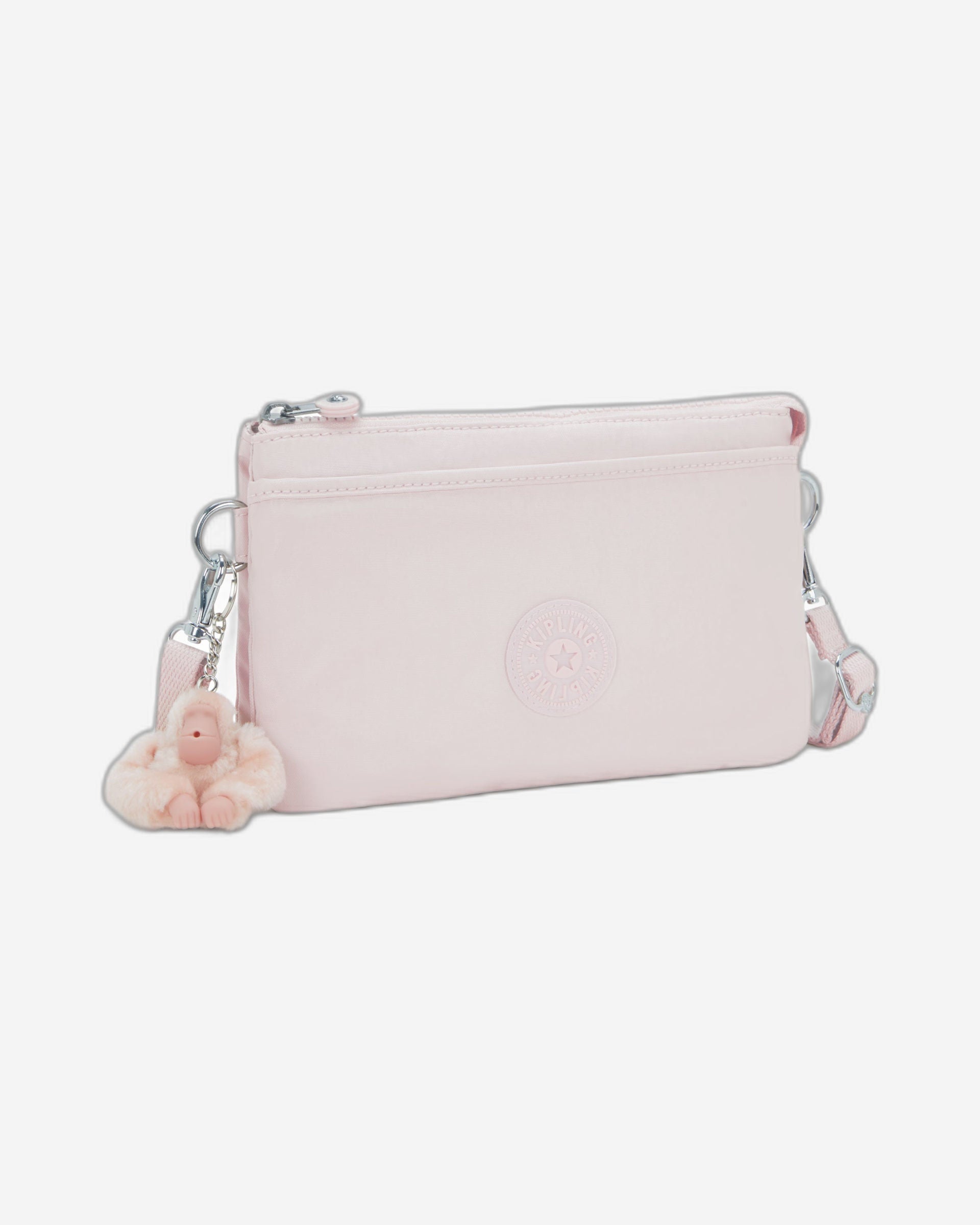 حقيبة كيبلينج ريري بينك شاين صغيرة كروس بودي I7502-3DZ