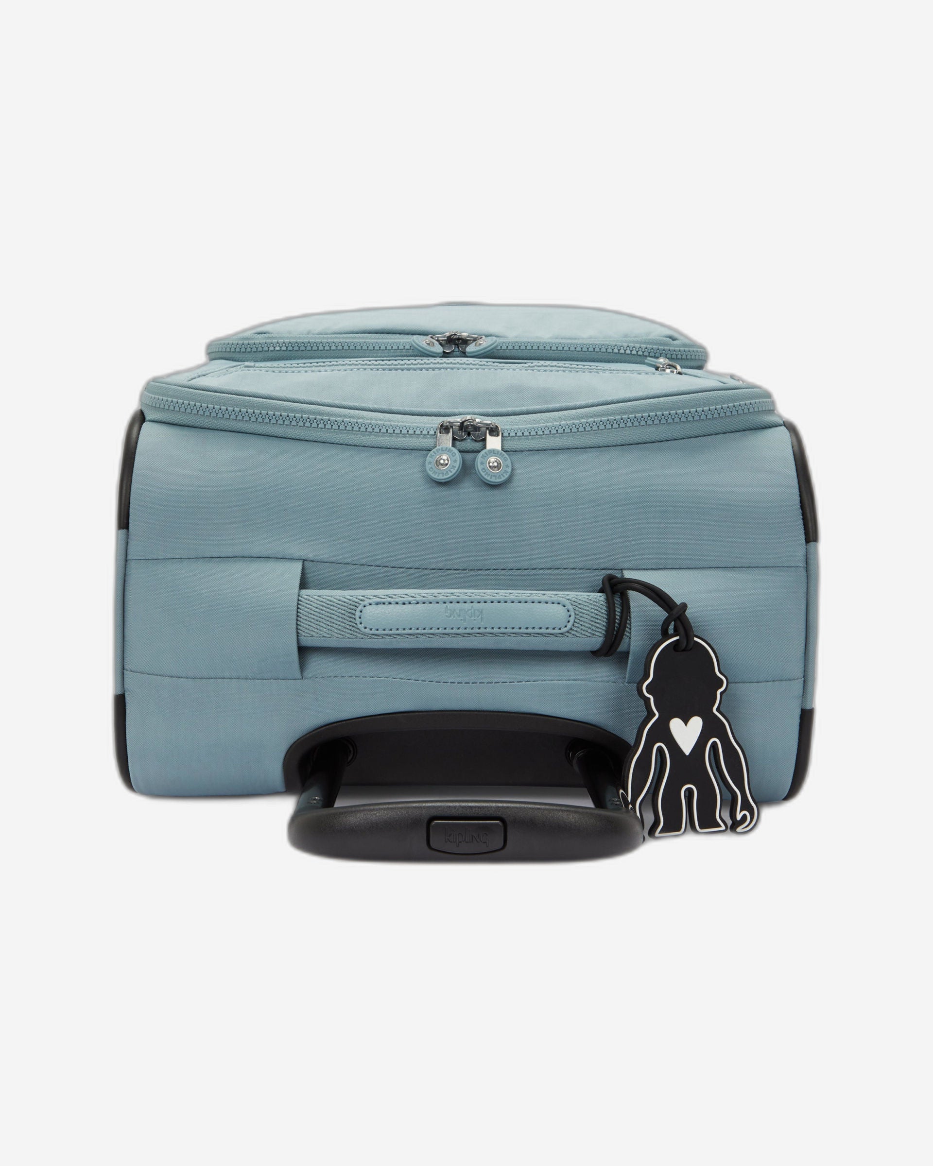 حقيبة كيبلينج نيو يوري سبين إس رمادية مريحة صغيرة بعجلات I7504-3NL