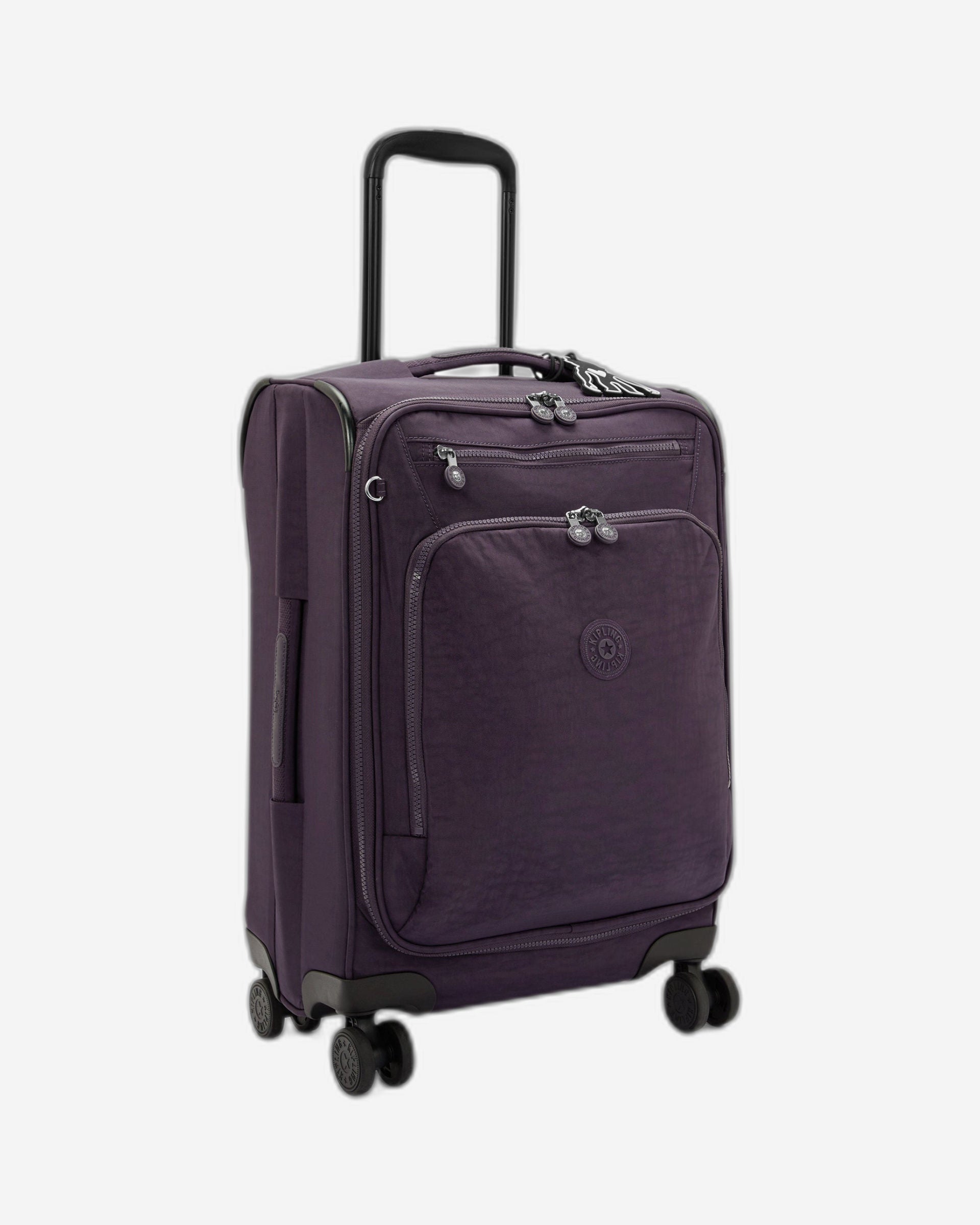 حقيبة سفر Kipling New Youri Spin S Ultimate Plum صغيرة الحجم I7504-67U