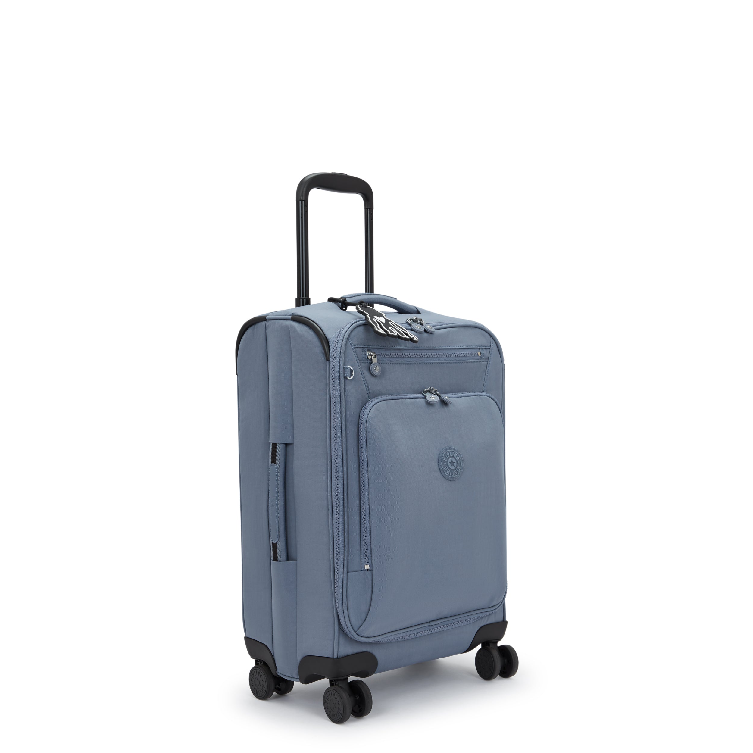 حقيبة Kipling New Youri Spin S Blue Stone صغيرة بعجلات I7504-6FB