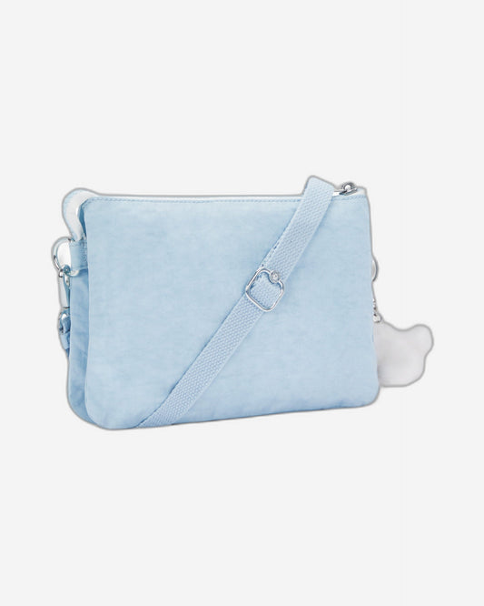 حقيبة كيبلينج ريري فروست بلو كبيرة مع حزام كتف C2I7590-LZ8