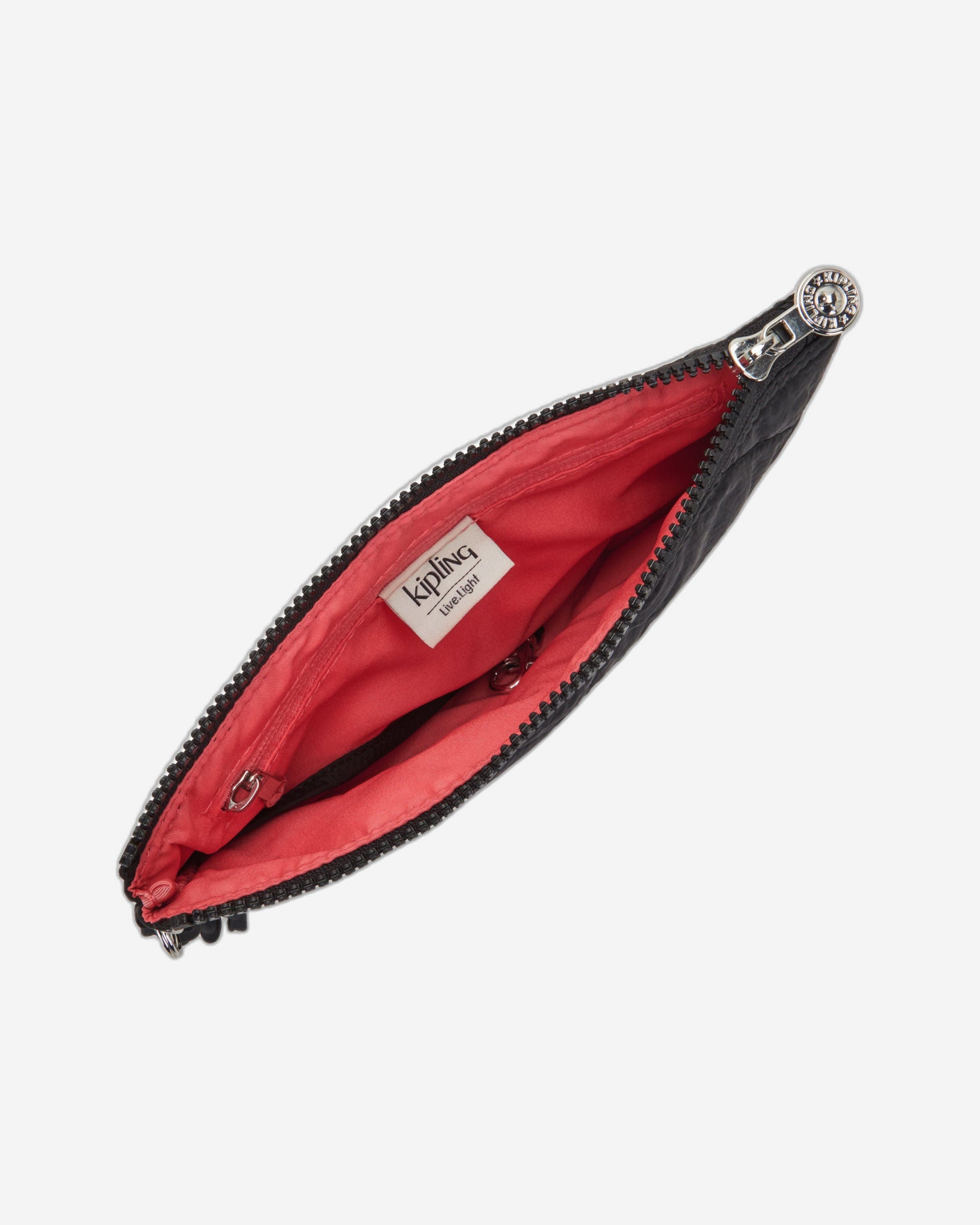 حقيبة كيبلينج فانسي كوزميك السوداء الكبيرة المسطحة C2I7668-95R