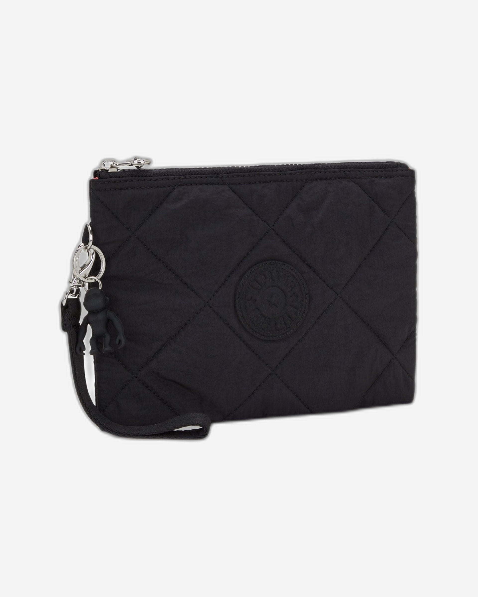 حقيبة كيبلينج فانسي كوزميك السوداء الكبيرة المسطحة C2I7668-95R